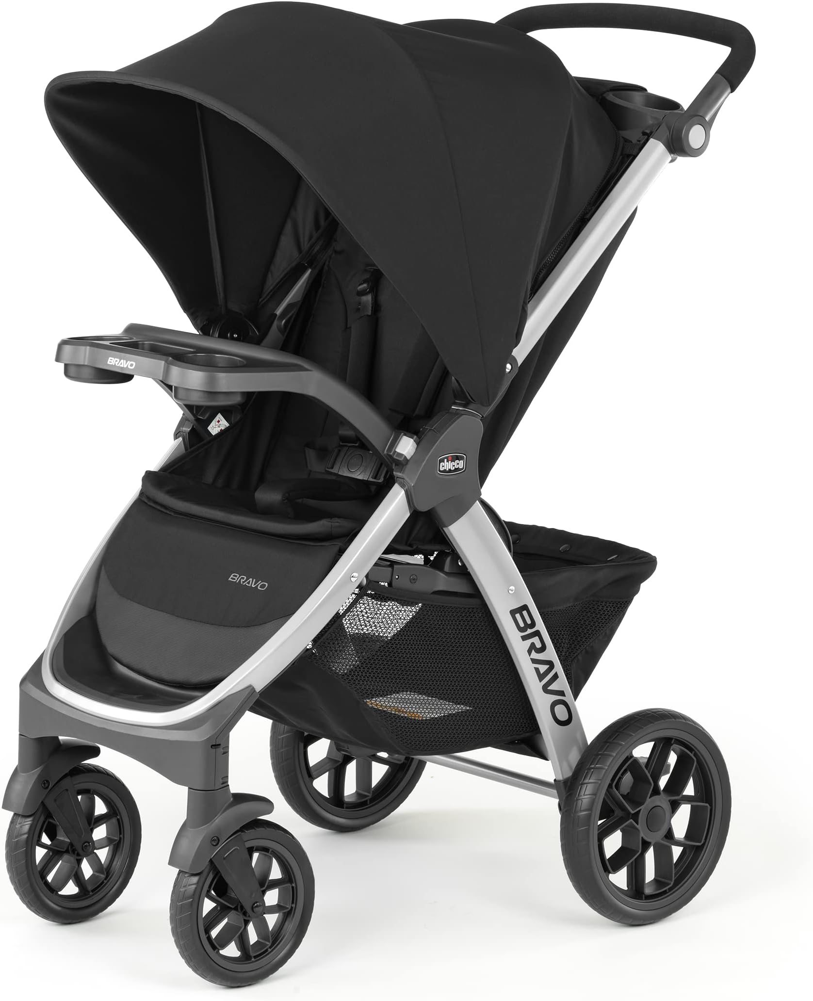 Bravo Quick-Fold Stroller - Black | Black
