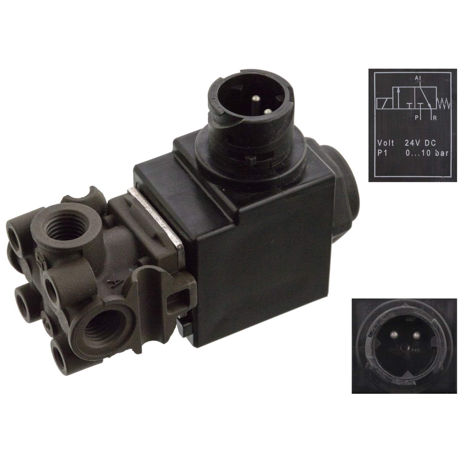 2x ✅Fits FEBI FE101289 Solenoid valve FE101289 Valve fits: SCANIA 4, ⭐UK Seller⭐