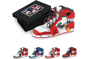 Basketball Sneaker Building Blocks Set - the Perfect LEGO-Compatible Gift for Basketball Fans!