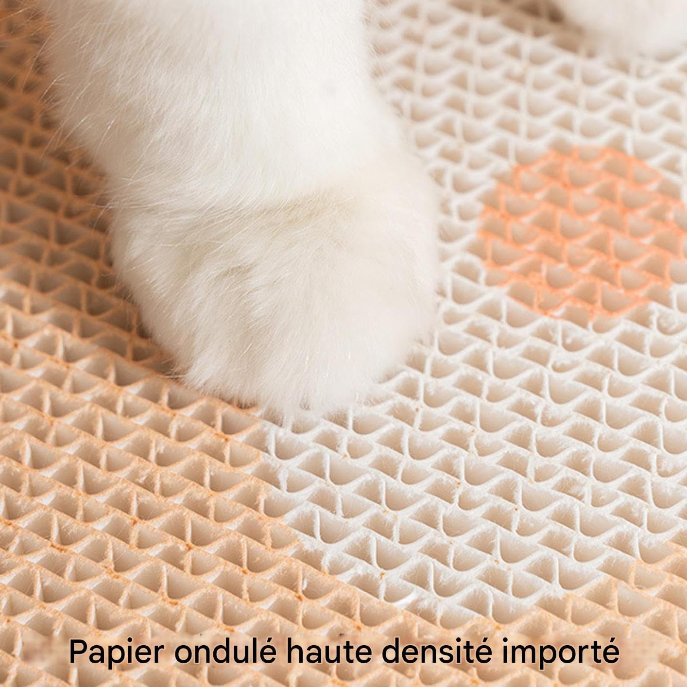Tapis À Griffes pour Chat,Griffoir Adhésif Forme Fleur Décoratif en Sisal | pour Patte De Chat Parents d'animaux Sol Escalier Rampe Mur Chaise Canapé,Sol Mur Porte Escalier Tapis Siège