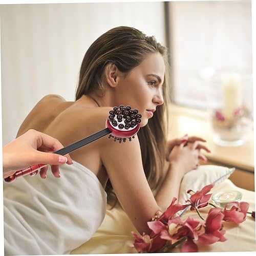 Miniatura 5 de HEALLILY Martillo de masaje flexible - Dispositivo de mano para aliviar el cuello y los hombros - Masajeador portátil para aliviar el estrés y la