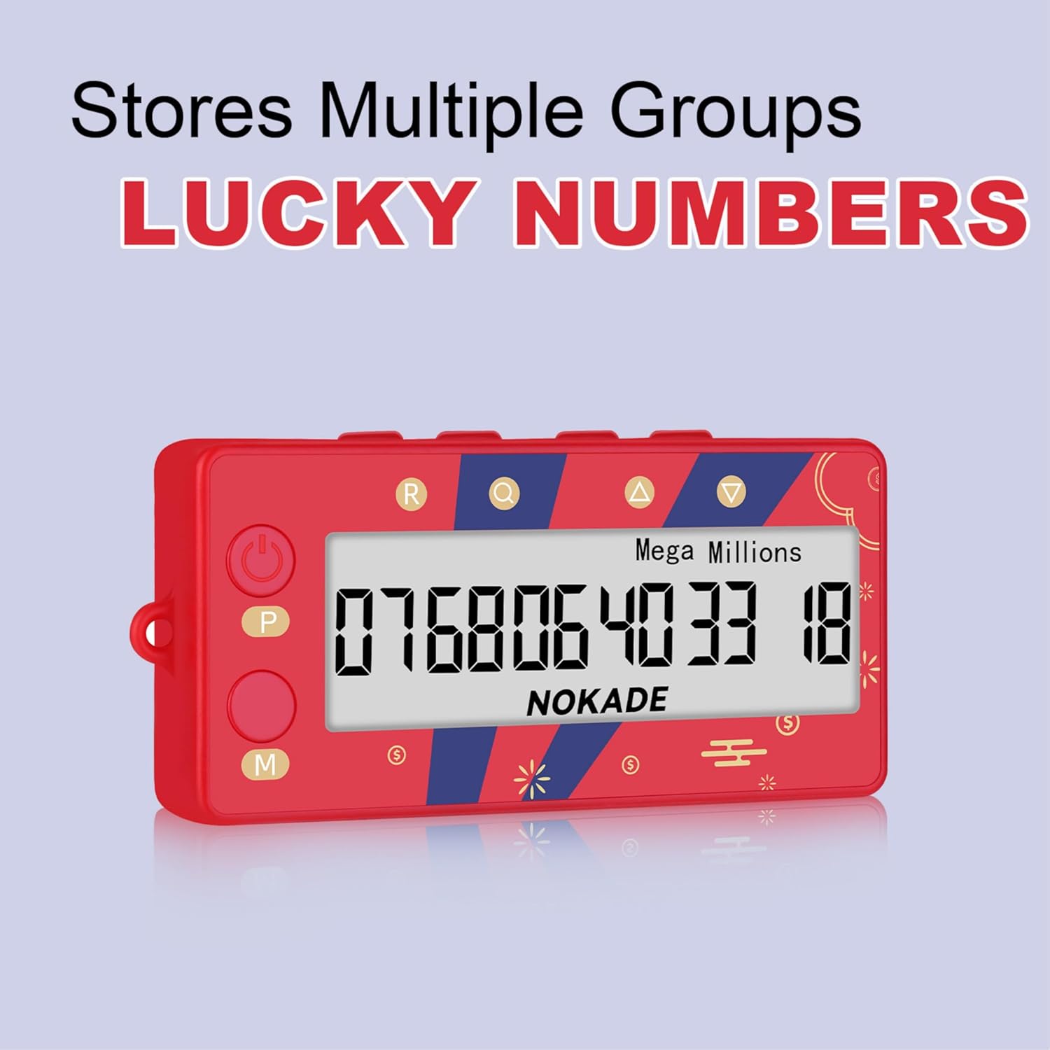 AI Lottery Number Picker, Lottery Machine, AI Lottery Number Generator, Electric Lottery Ball Machine, Quick Pick Lottery Selector, Use for Play Mega Millions Powerball Lottery Game