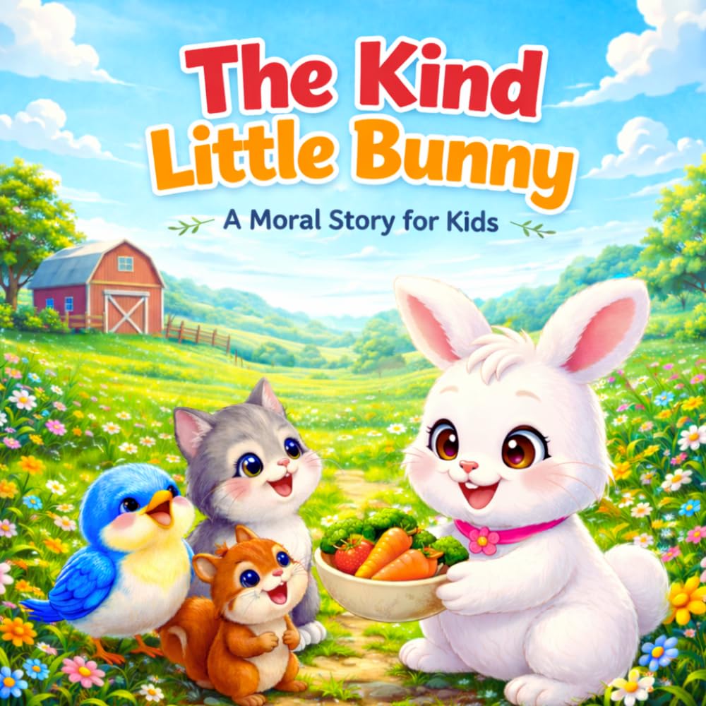 The Kind Little Bunny: A Moral Story for Kids About Kindness, Sharing, and Friendship