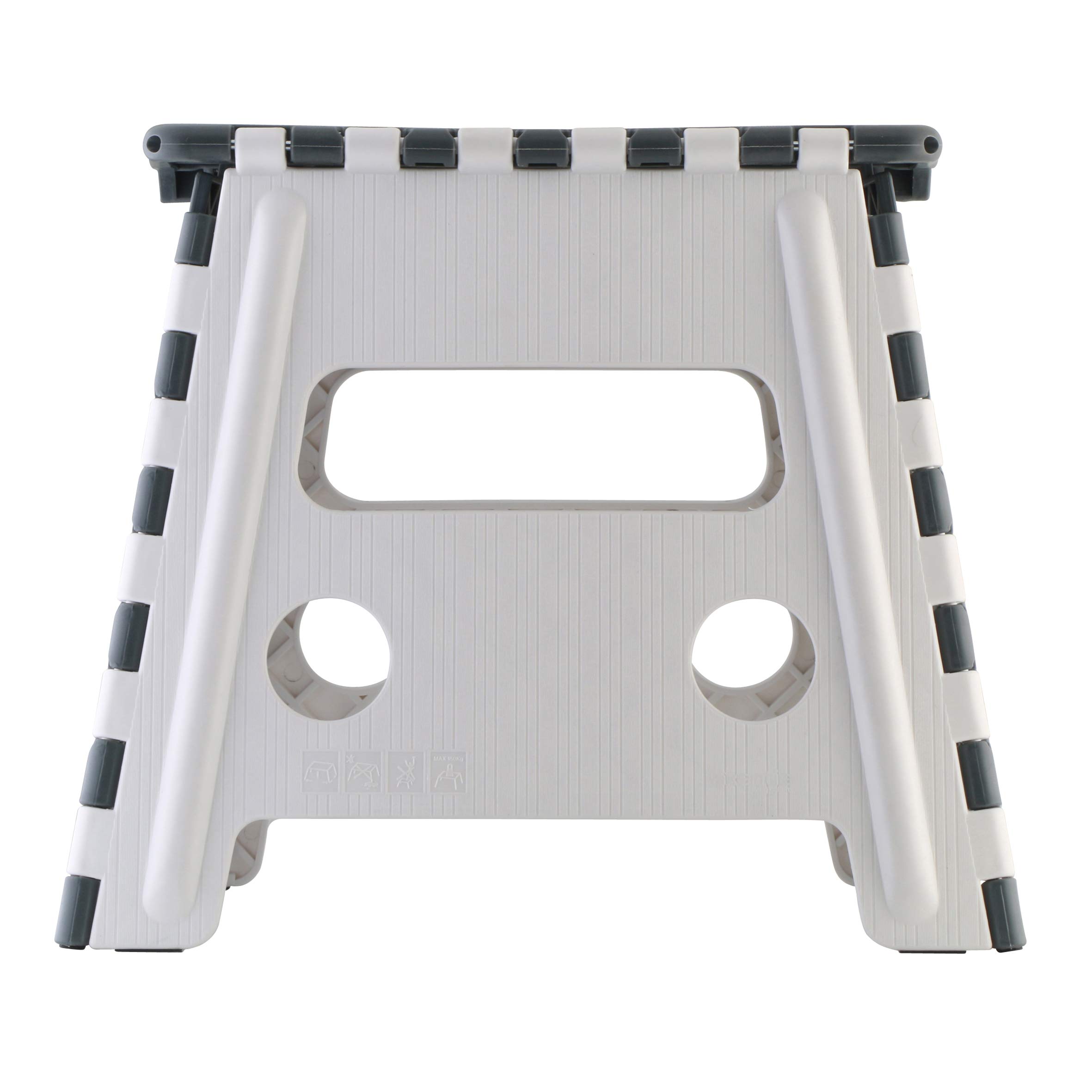 axentia Asiento plegable 127721, resistente hasta 150 kg, plegable, 37,5 x 32 x 30 cm, colores surtidos