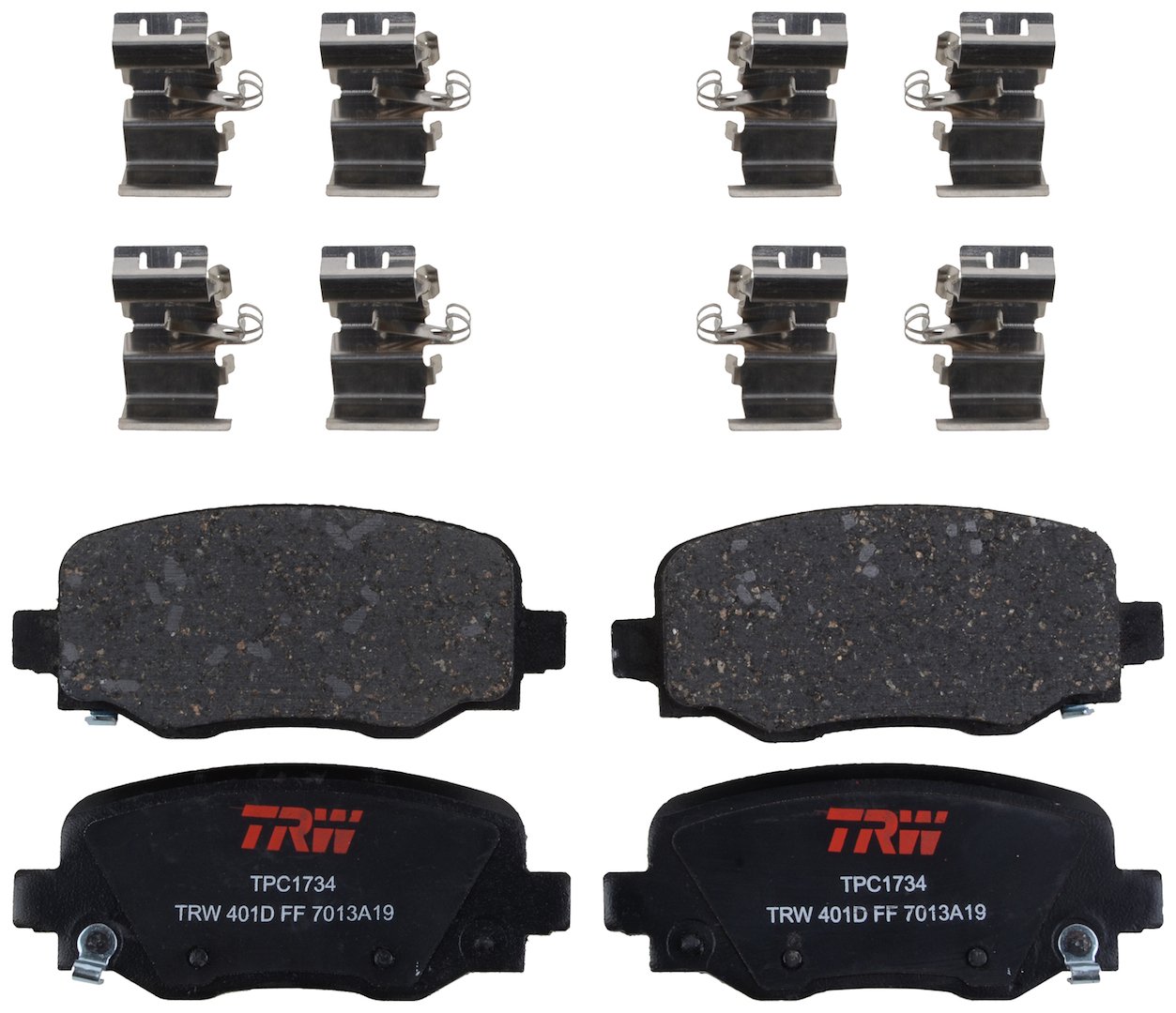 Buy TRW TPC1734 Disc Brake Pad Set for Jeep Renegade 2015 2020 and