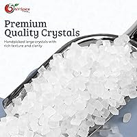 Vista 4 de NY SPICE SHOP Azúcar de roca – Bolsa de 1 libra de cristales de caramelo de roca – Rocas de azúcar – Cristales de azúcar – Caramelo de roca – Azúcar