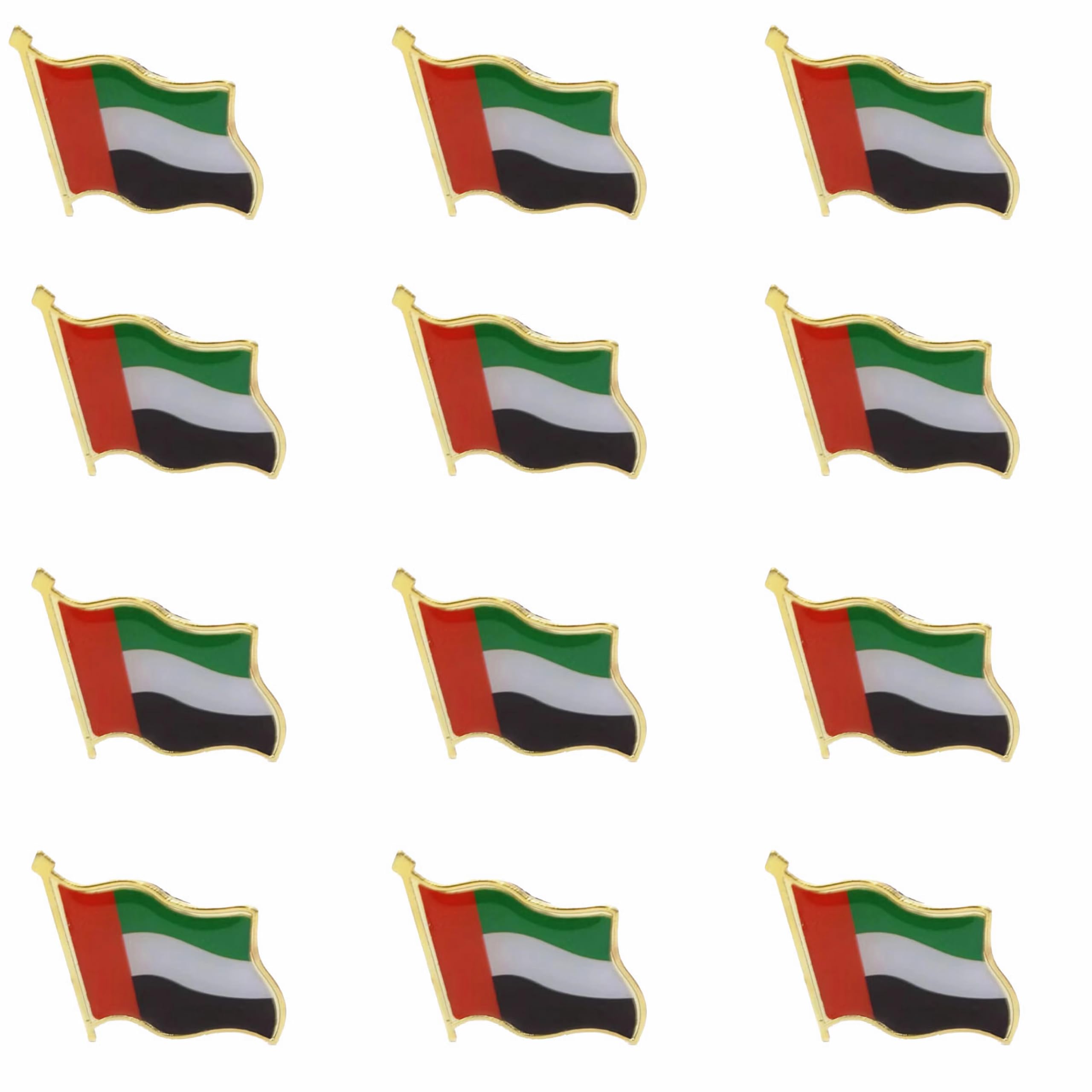 Markq UAE Flag Pin Badges