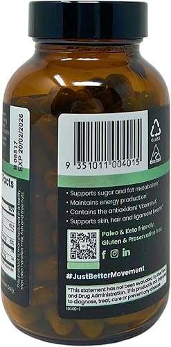 Miniatura 3 de Cápsulas de colágeno puro y espirulina para la energía y la salud de la piel, 120 unidades