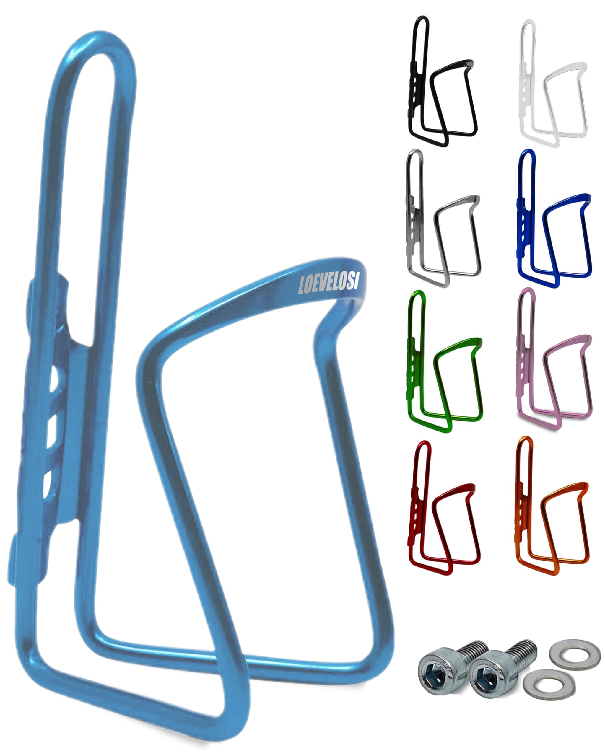 JABs Porte-bouteille Pour Vélo Vert Anodisé En Aluminium Extra Renforcé