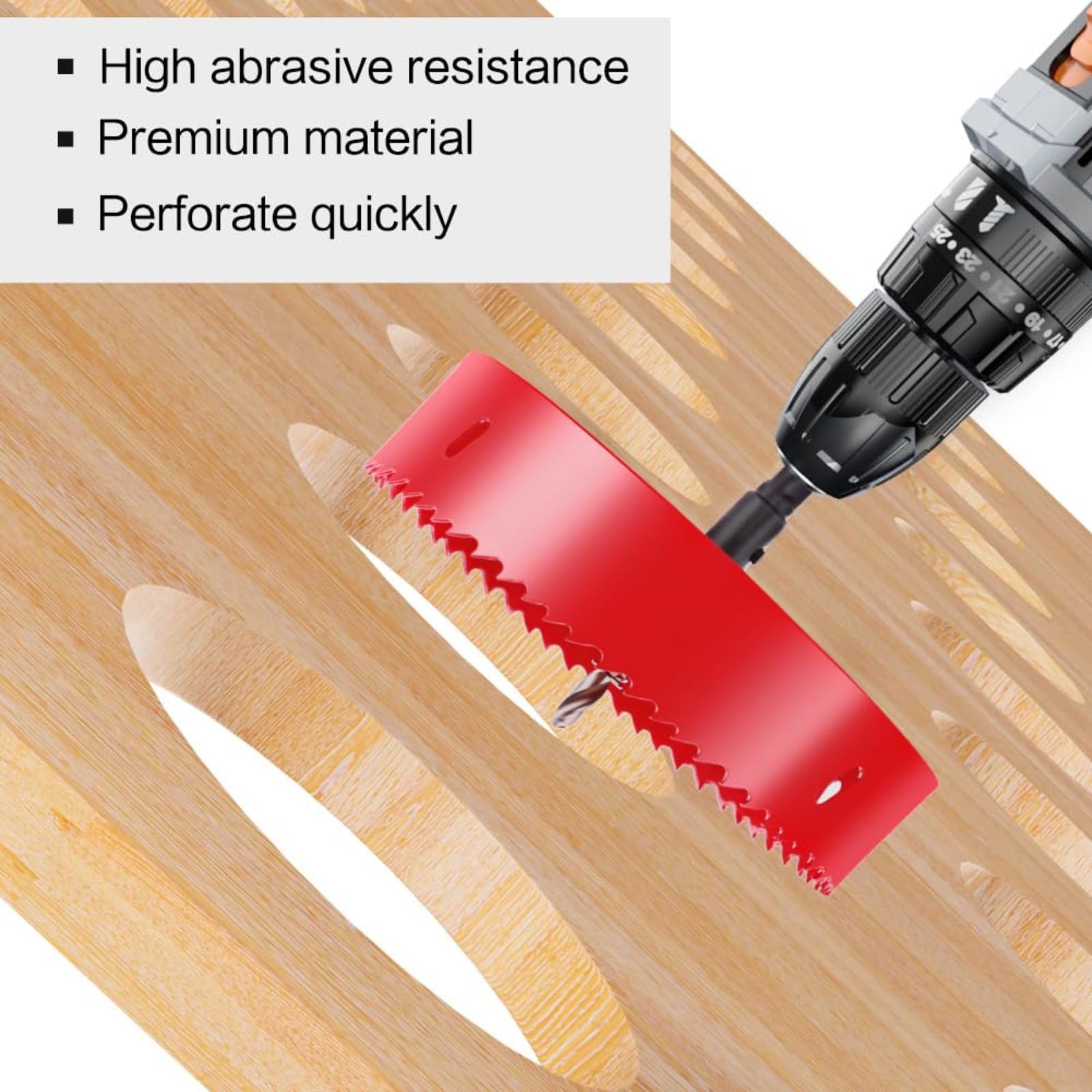 6.25" Bi-Metal Hole Saw - Metal, Wood & Plastic -3