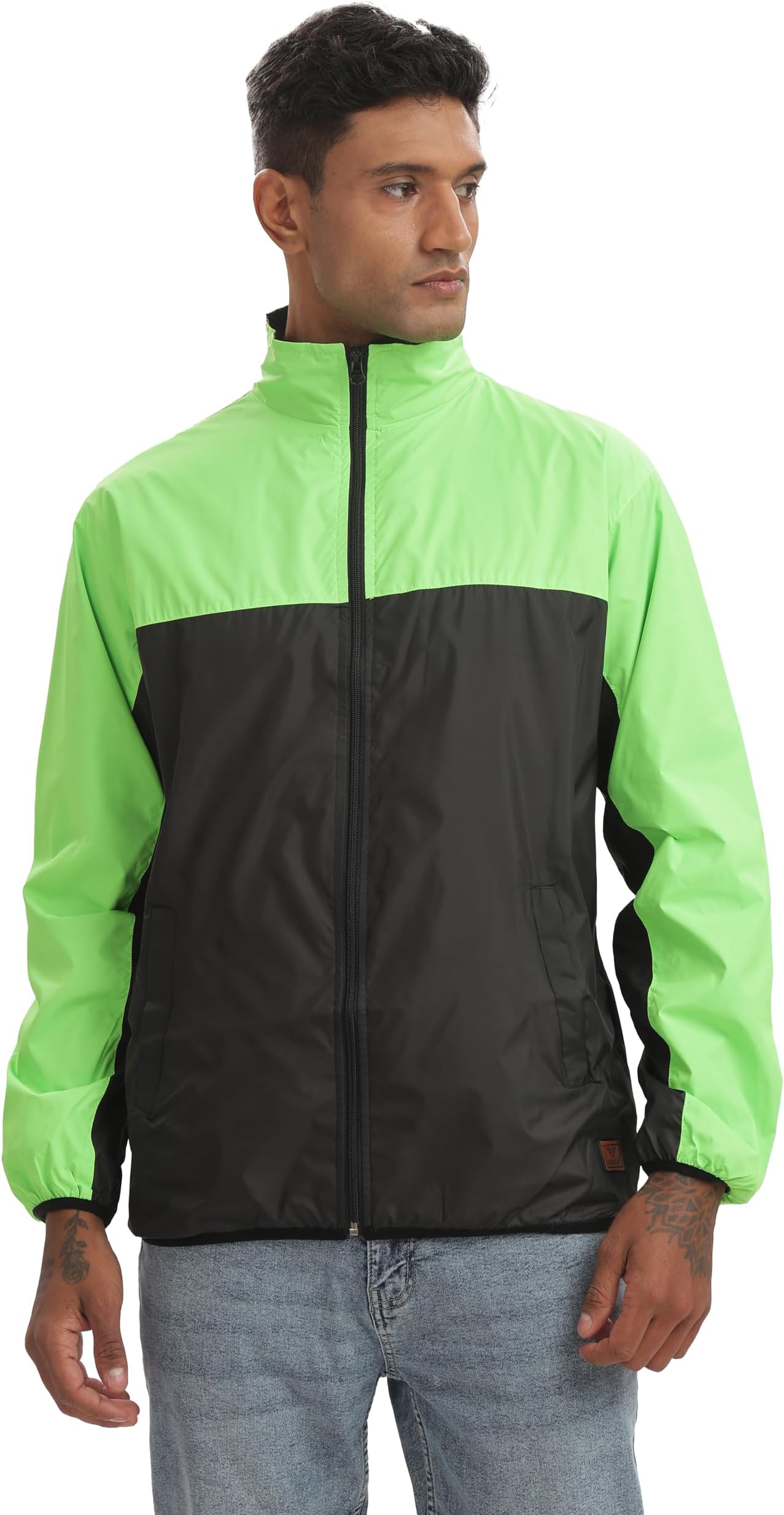 Men's, Structured High- Quality Jacket with Comfort Fit, Regular Full Sleeves And Stretchable Fabric For Casual Wear