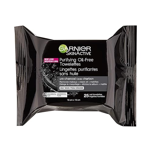Toallitas de limpieza sin aceite Garnier, activo que limpia y purifica la piel
