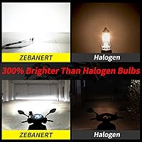 Vista 2 de H6 H6M - Bombilla para motocicleta ATV compatible con Honda Sportrax TRX250 TRX300 TRX400 TRX450 TRX700, 300% de brillo, 7000 lúmenes, 6000 K