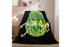 Rick and Morty Blanket: Ultimate Comfort for Dimensions Travelers