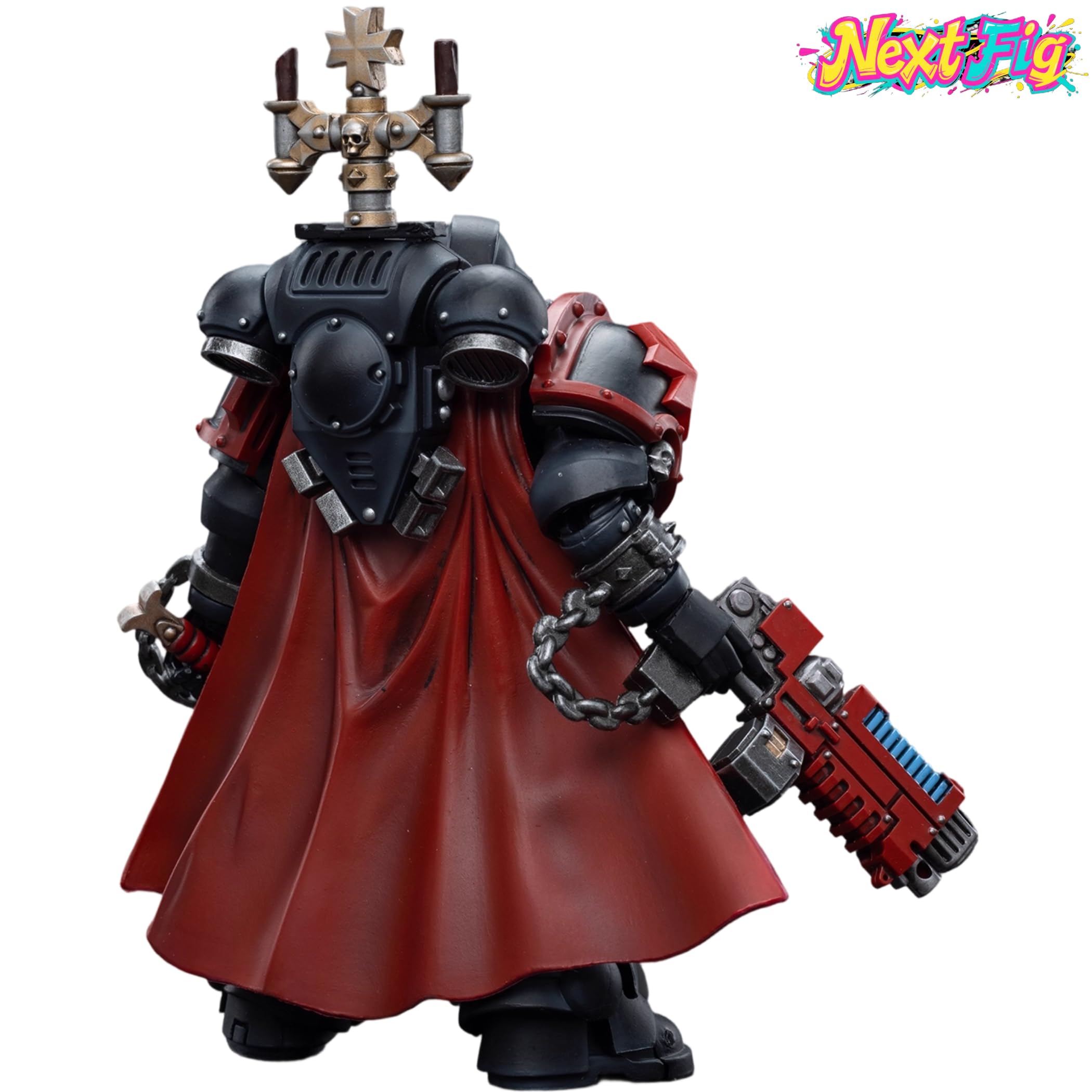 JOYTOY Warhammer 40K 1/18 Action Figure Templari Neri Spada Fratelli Fratelli Lombast Modello da Collezione