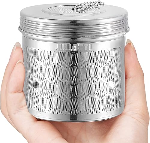 Miniatura 8 de Infusores de té para té suelto (paquete de 1), colador de té de acero inoxidable 188, difusor de té de malla extrafina para preparar té, especias y