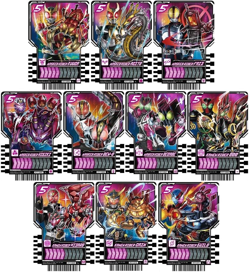 Amazon.co.jp: 仮面ライダーガッチャード ライドケミートレカ PHASE:01 