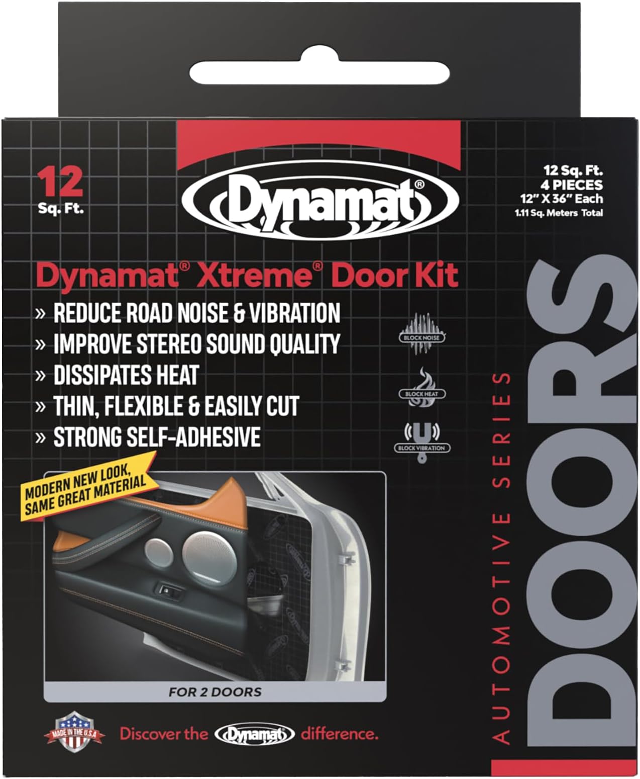 Celsus DYN10435 Dynamat Xtreme Door Pack