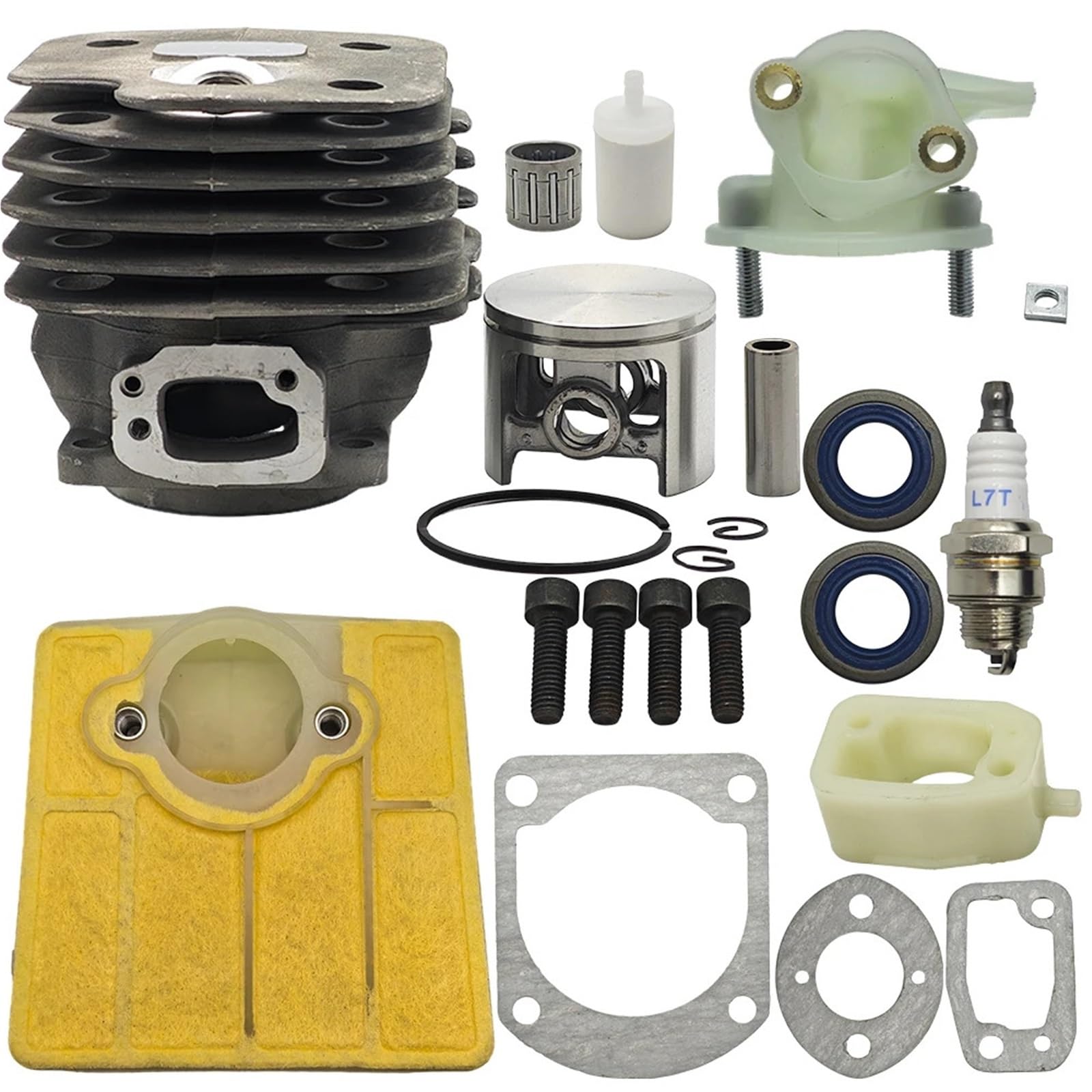 BIG BORE 52MM Cylinder Piston Screws Kit Fit For 61 268 272 272XP Chainsaw