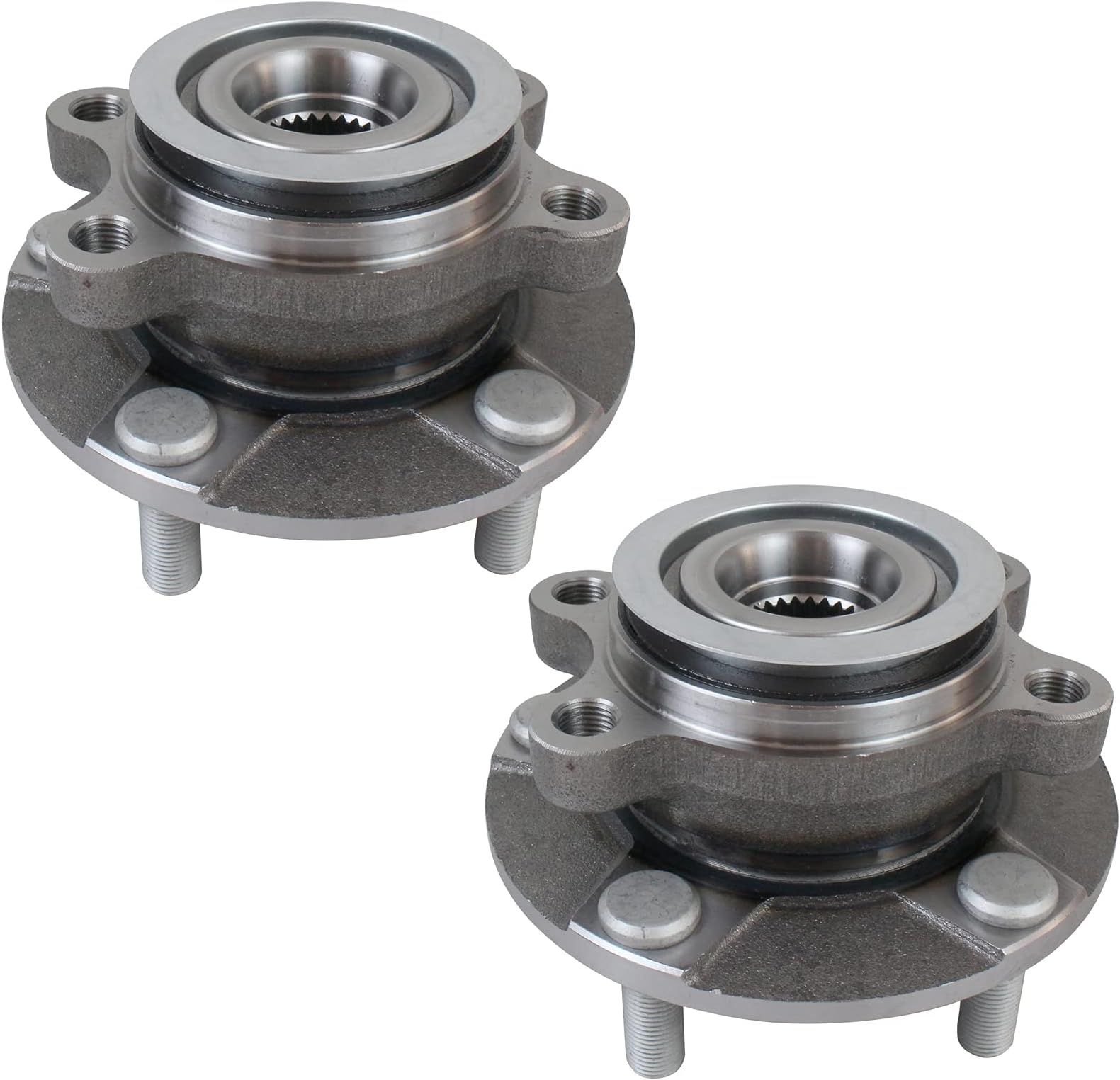PAROD Pair 513298 Front Wheel Hub and Bearing Assembly Compatible with 2008-2013 Nissan Rogue, 2014-2015 Rogue Select, 2008-2012 Sentra (2.5L 4 Cylinder ONLY) 5 Lugs