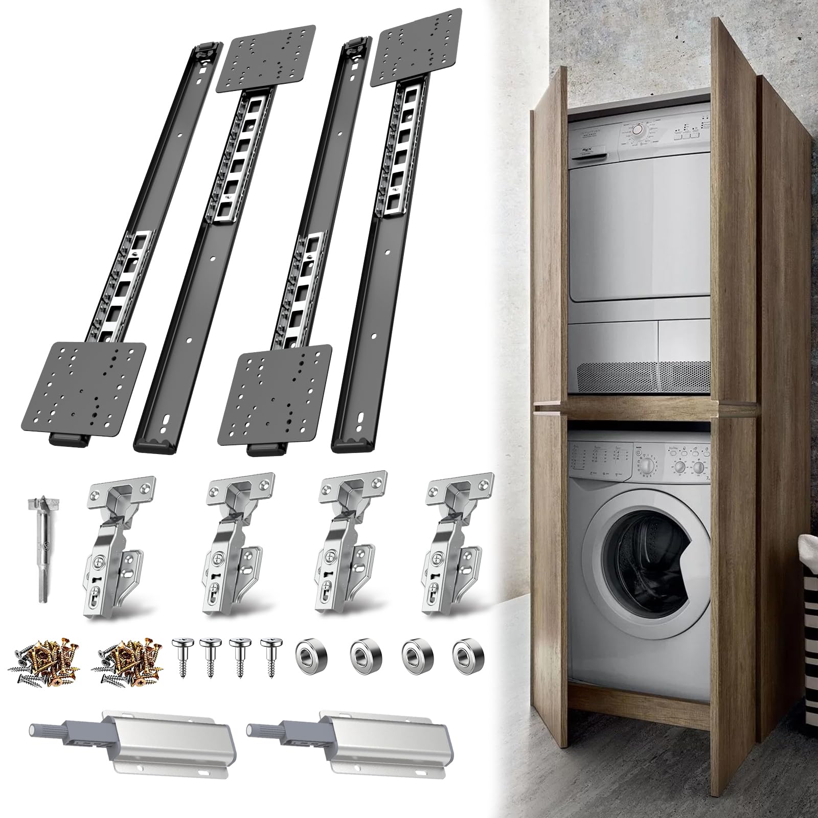 Pocket Door Slide Kit, 20in, Set 2