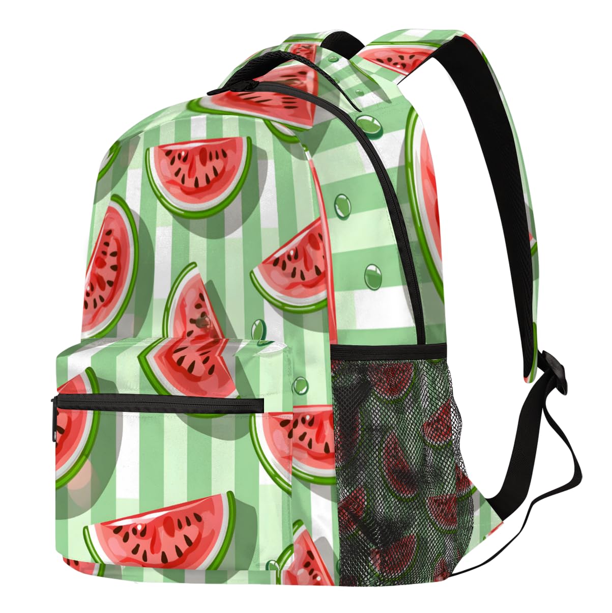 Mochila para portátil de gran capacidad diseño sandía ligera con tirantes acolchados 7
