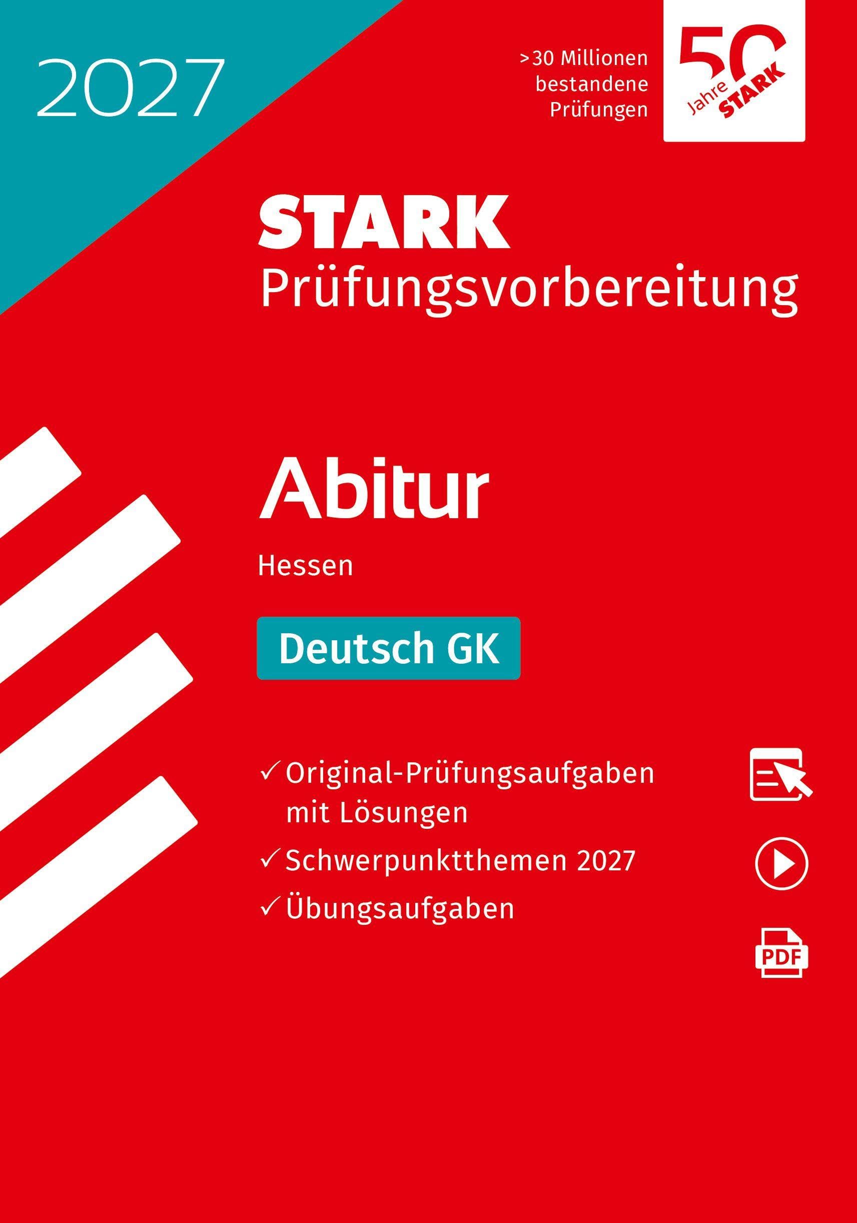 STARK Deutsch GK - Abitur 2027 Hessen - Prüfungsvorbereitung (Abitur-Prüfungen)