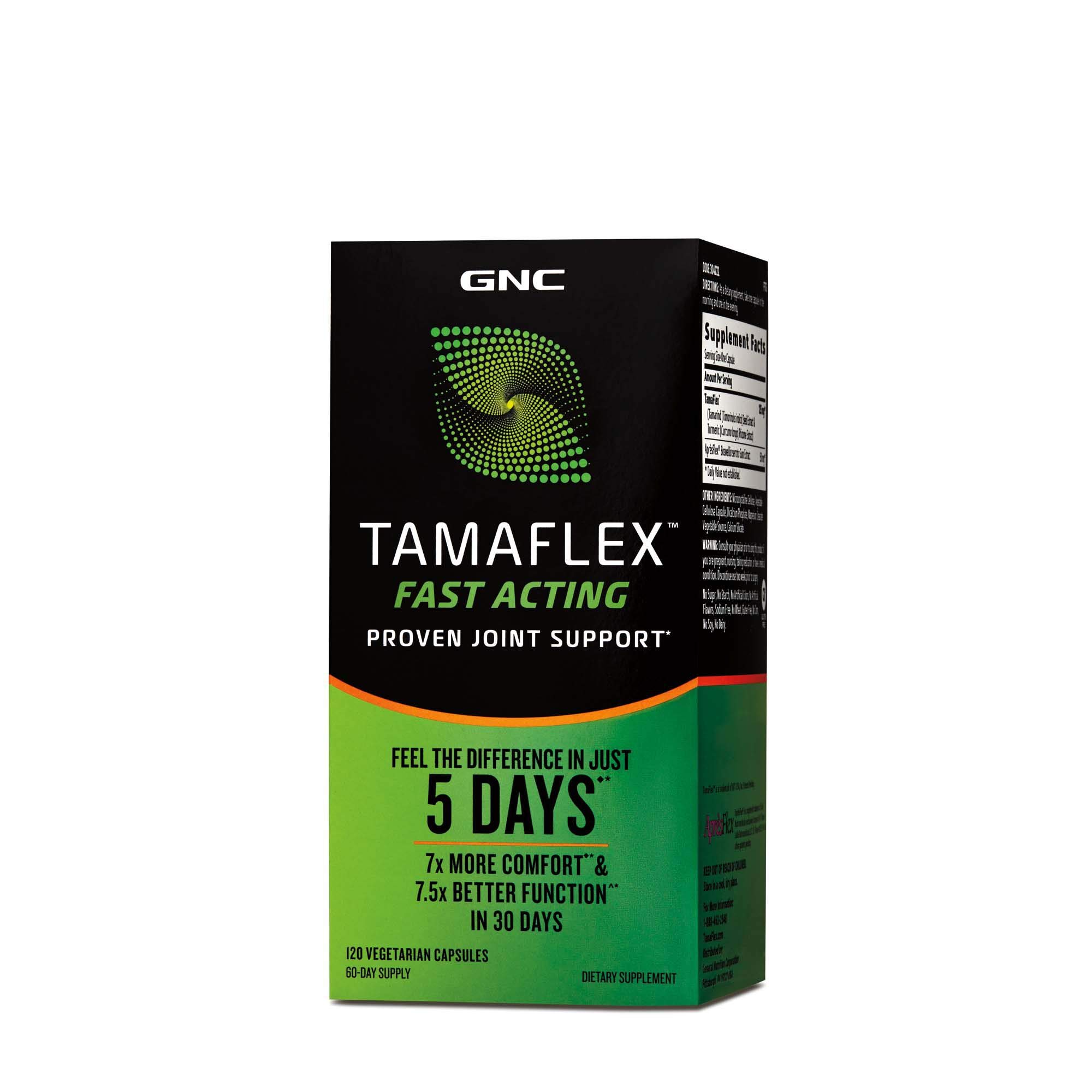 TAMAFLEX FAST ACTING - 120 CAPSULES