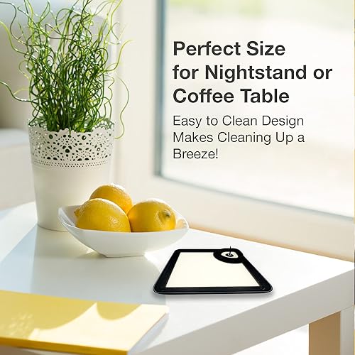 Miniatura 4 de Bandeja multiusos que brilla en la oscuridad, bandeja de tamaño perfecto con cabezales limpiadores reemplazables y desmontables para un fácil