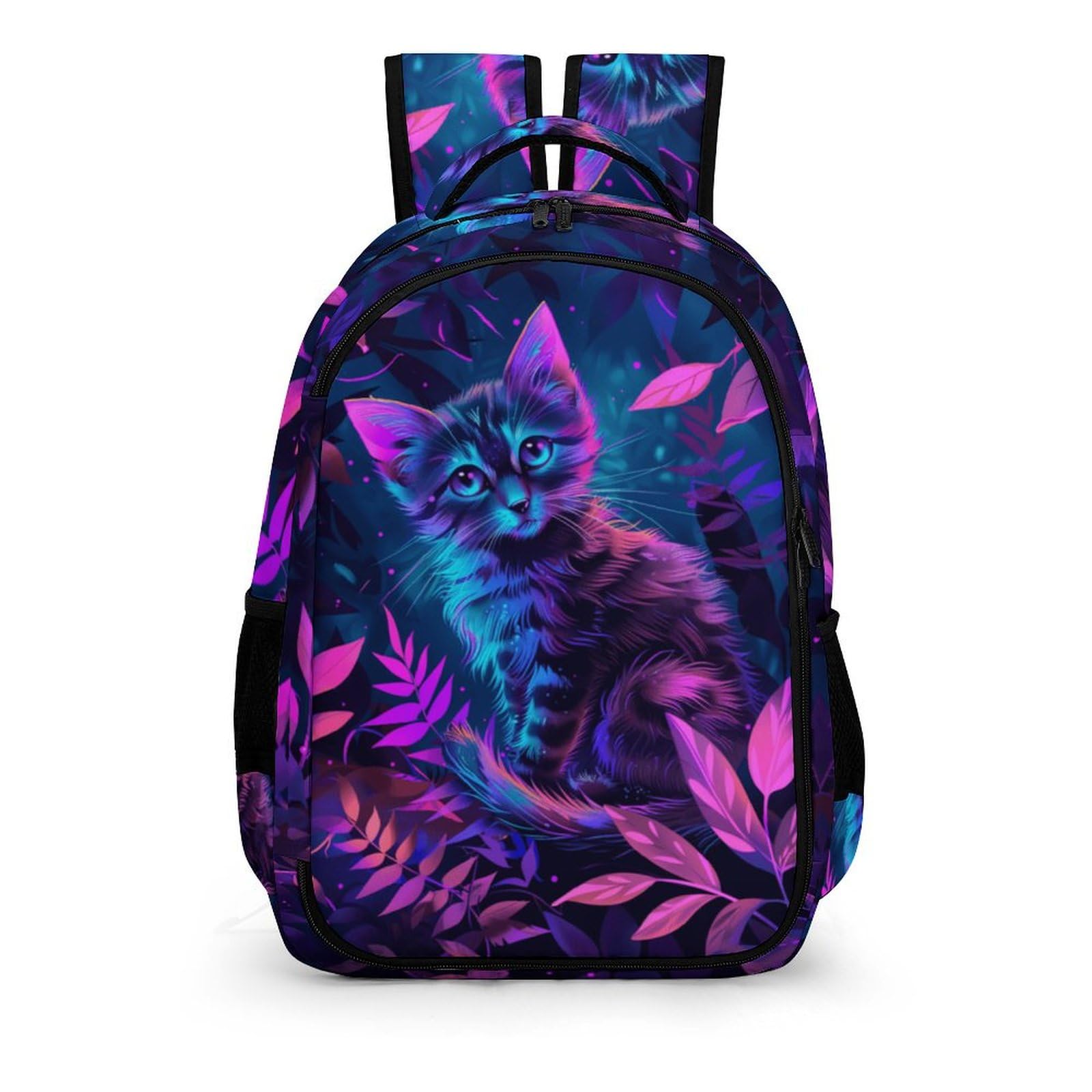 Mochila Infantil Gato Gatito, Regalos Para Niños, Mochilas Escolares Juveniles En Gran Capacidad, Bolsa Con Animal Print Para Muchachas