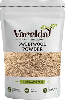 VARELDA Sweet Wood Powder - Mulethi Powder - Glycyrrhiza glabra (5000 Grams) Price In India