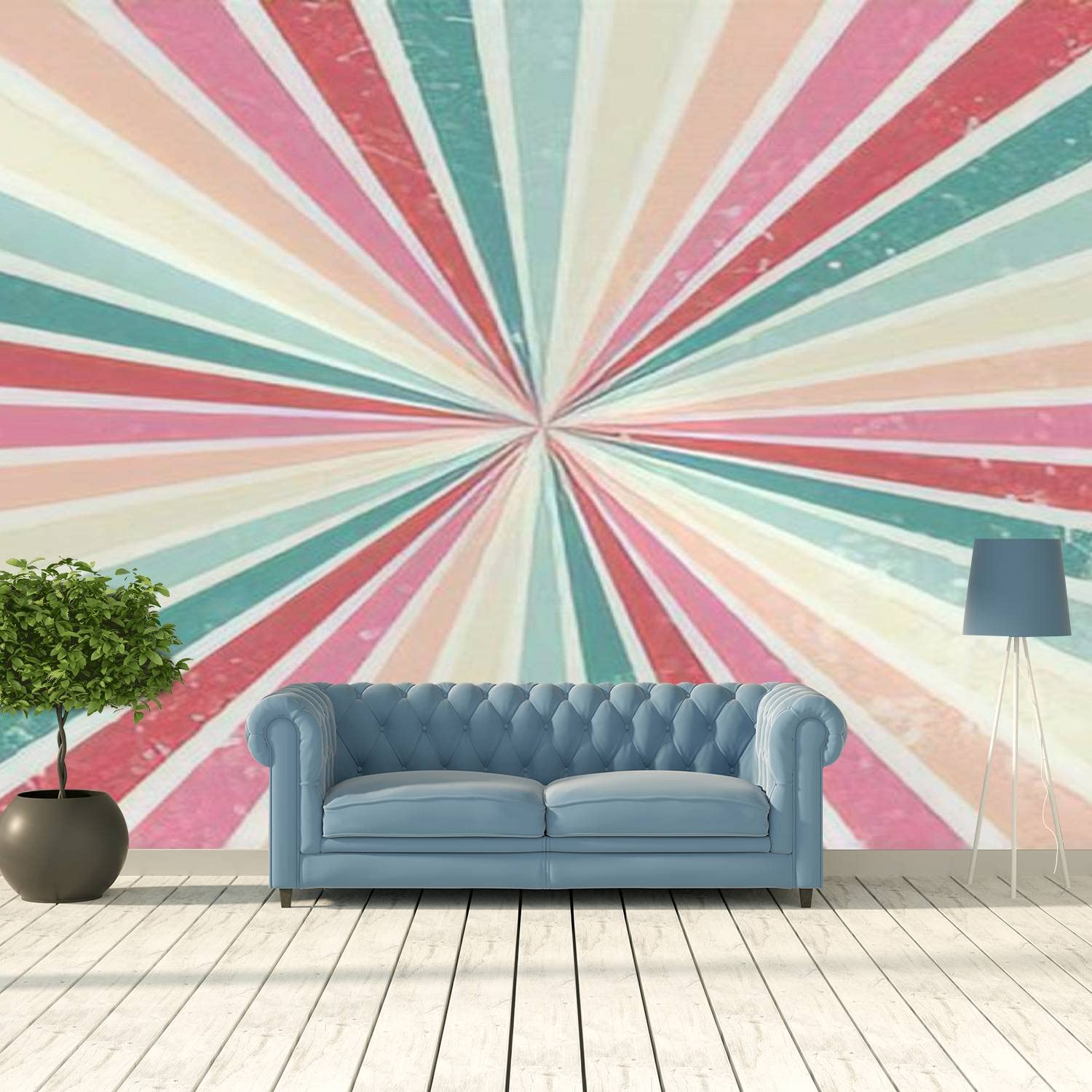 Retro Starburst Background