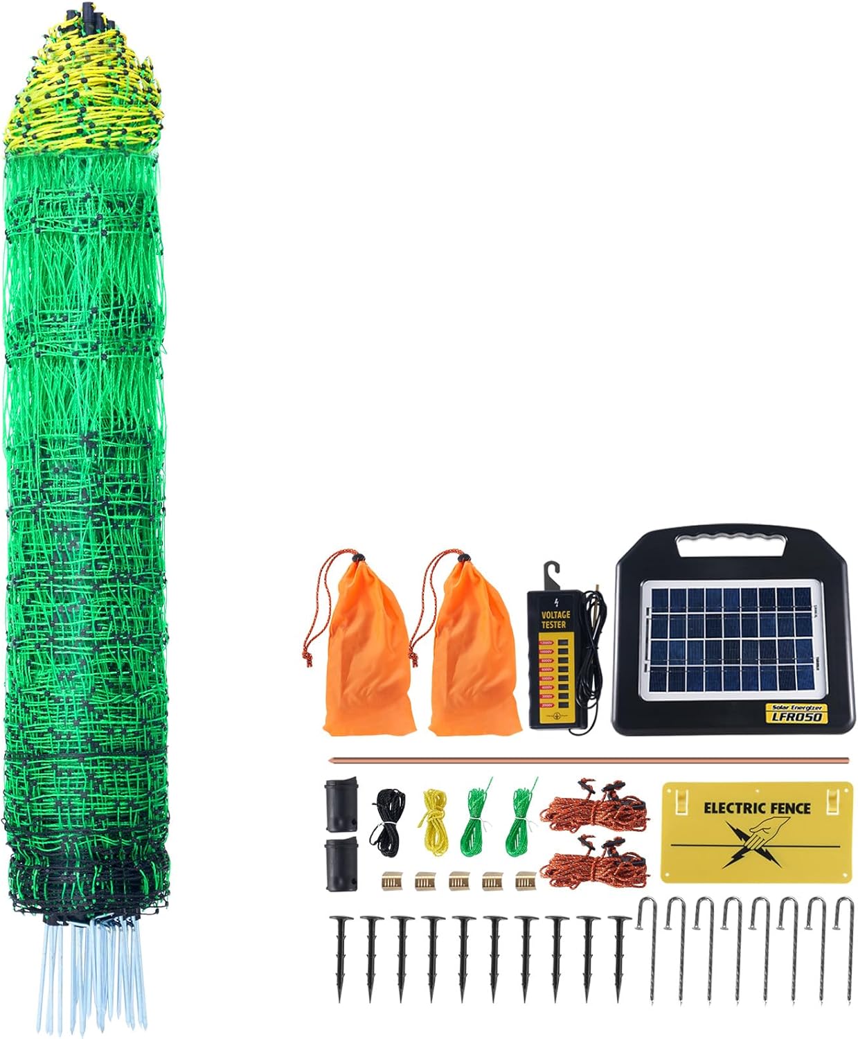 VEVOR Electric Fence Netting, 48" H x 100' L, PE Net