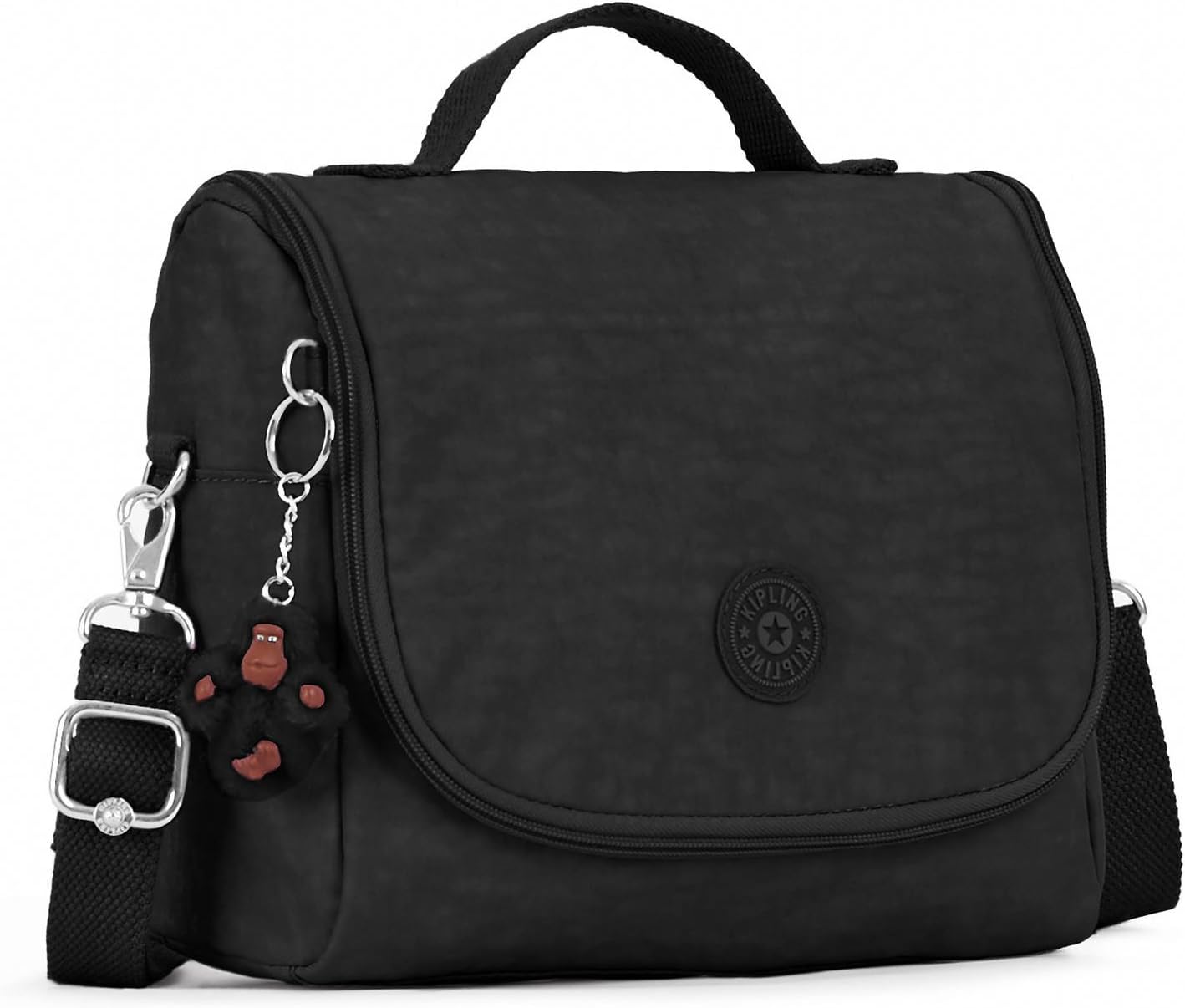 Kipling womens Kichirou Black Insulated Lunch Bag, black, One Size