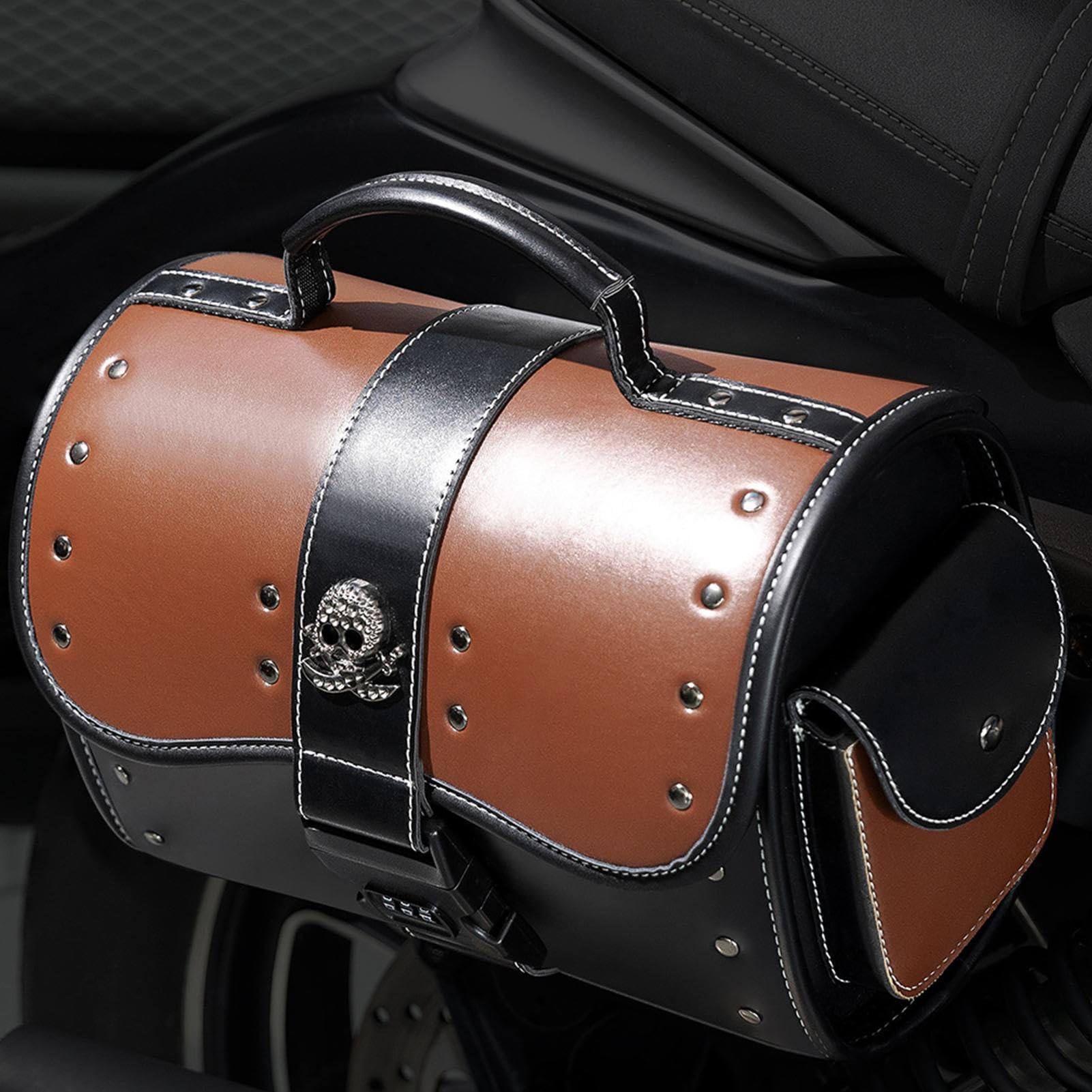 Torba Motocyklowa Skórzana Torba Tyłowa