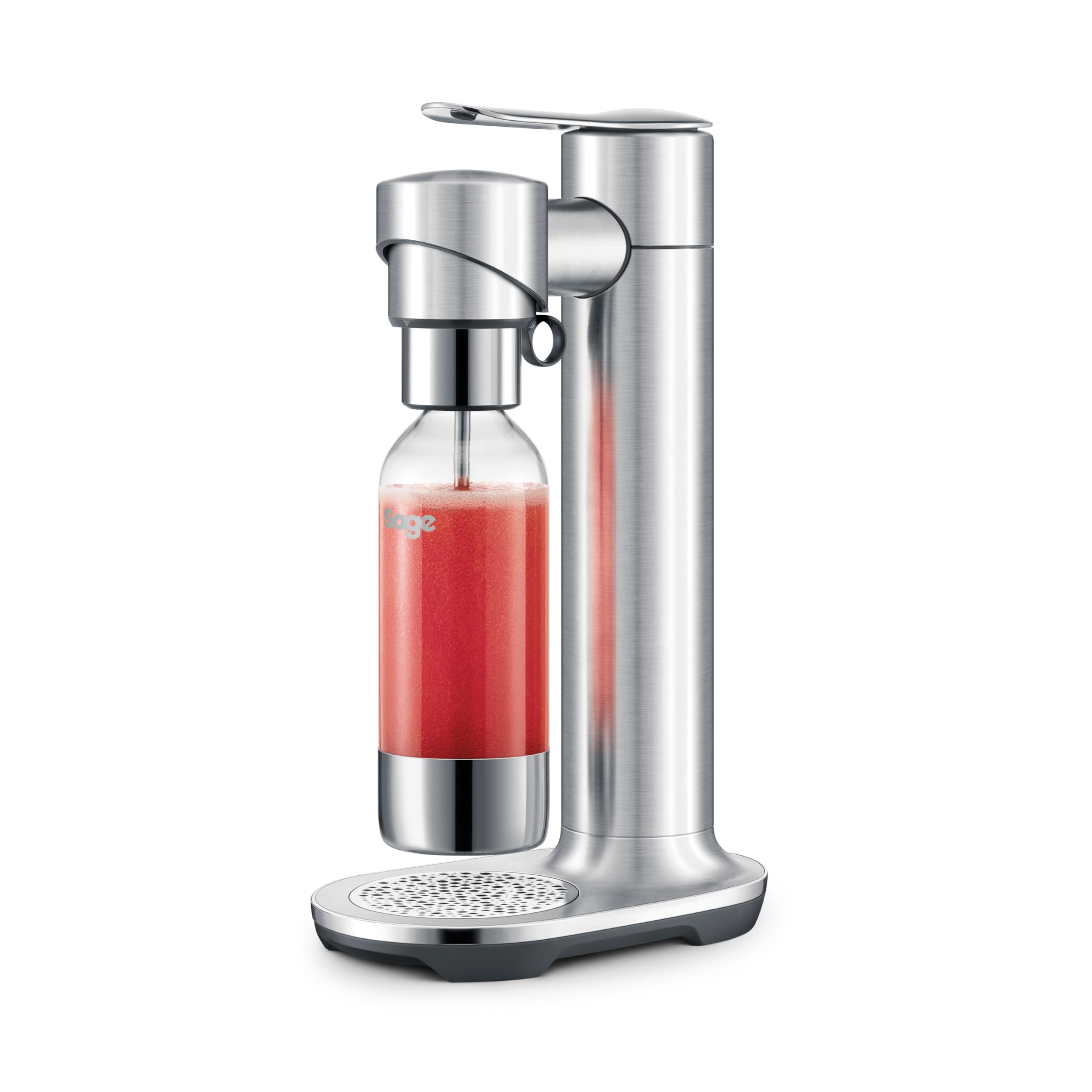 Sage - The InFizz Fusion Home Soda Maker - for Sparkling Water, Juice, Tea, Cocktails and All Fizzy Drinks, Brushed Stainless Steel