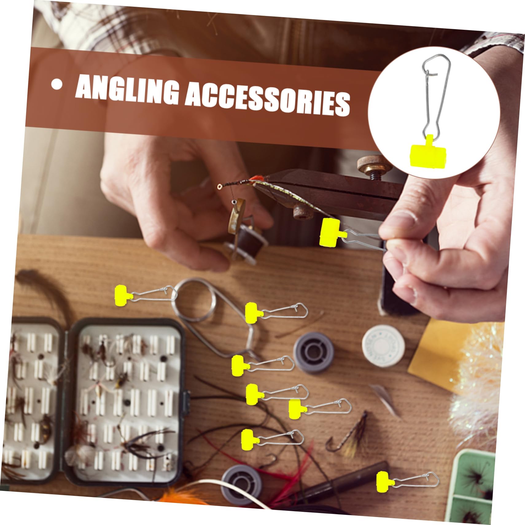 Supvox Angelzubehör Ausrüstung Für Das Meeresangeln Schlüssel Karabinerhaken Quick Release Fishing Accessories Angelschnappschüsse Tragbare Angelschnäpper Plastik