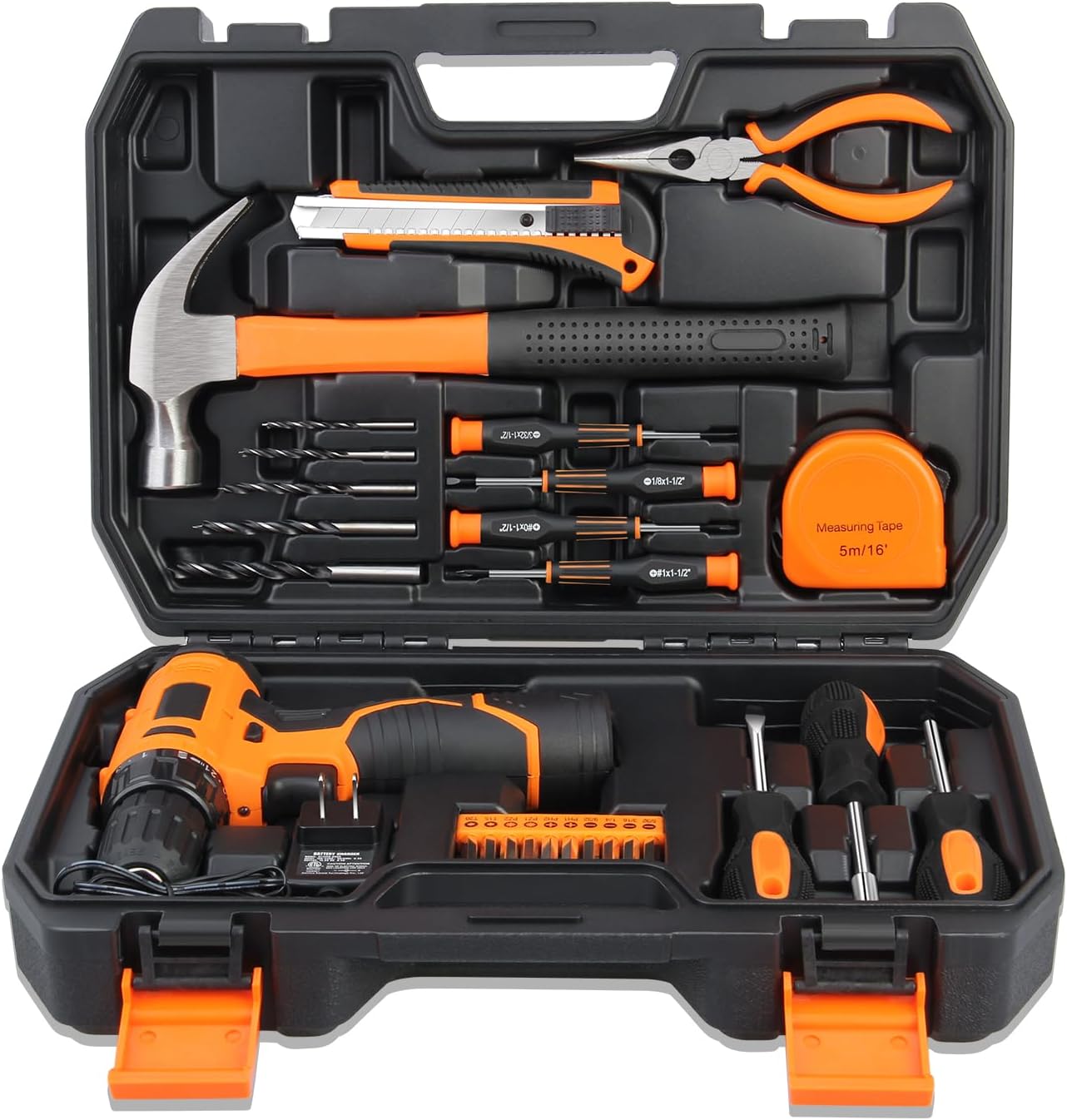 Kit Taladro Inalámbrico Auto Dynasty 12V 27 Piezas con Maletín