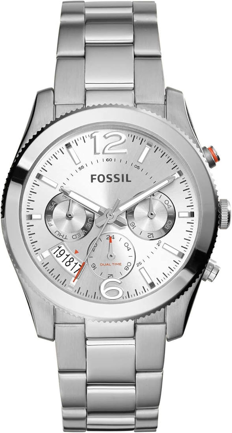 Fossil PERFECT BOYFRIEND ES3883 Orologio da polso donna Doppio quadrante Fossil PERFECT BOYFRIEND ES3883 Orologio da polso donna Doppio quadrante