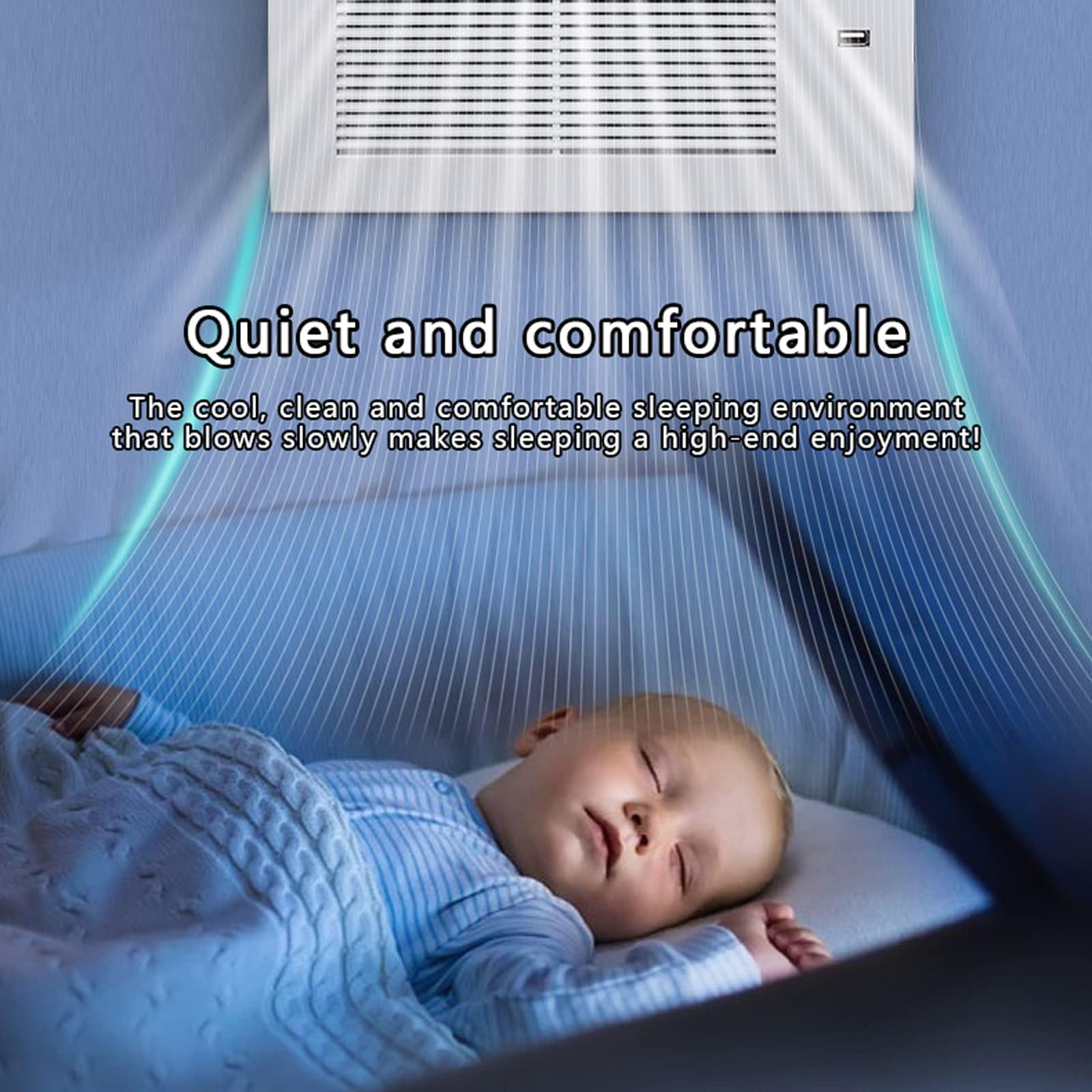 Przenośny klimatyzator 280 W, mini split bez jednostki zewnętrznej, inteligentny timer, chłodziarka do okien siodłowych do sypialni wynajmu domu