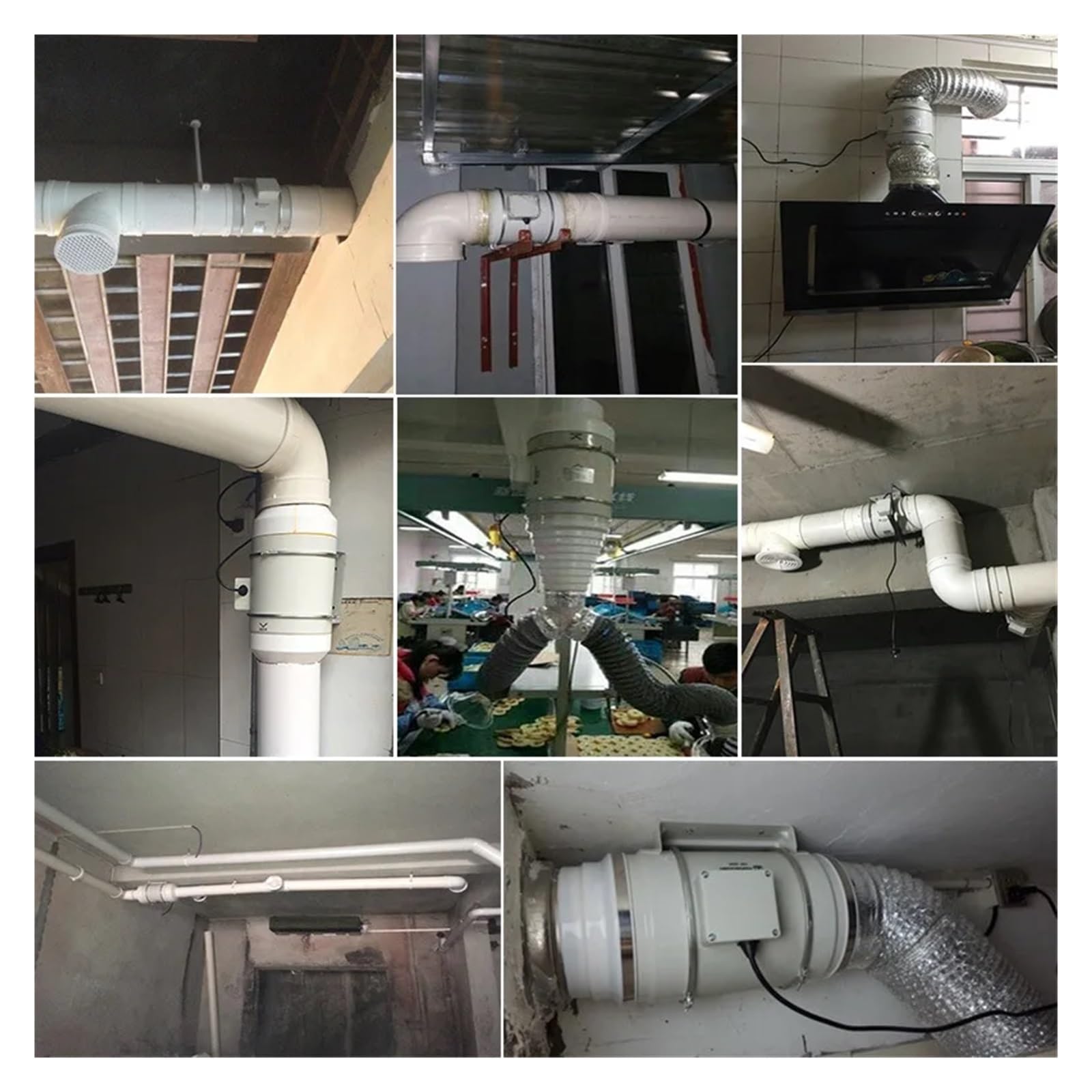 Wentylator liniowy 3 Cal 4 Cal Niski Poziom Hałasu Inline Kanałowy Hydroponiczny Dmuchawa Powietrza Wentylator Wyciągowy Do Domu Łazienka Wentylacja Vent I Grow Room(4inch)