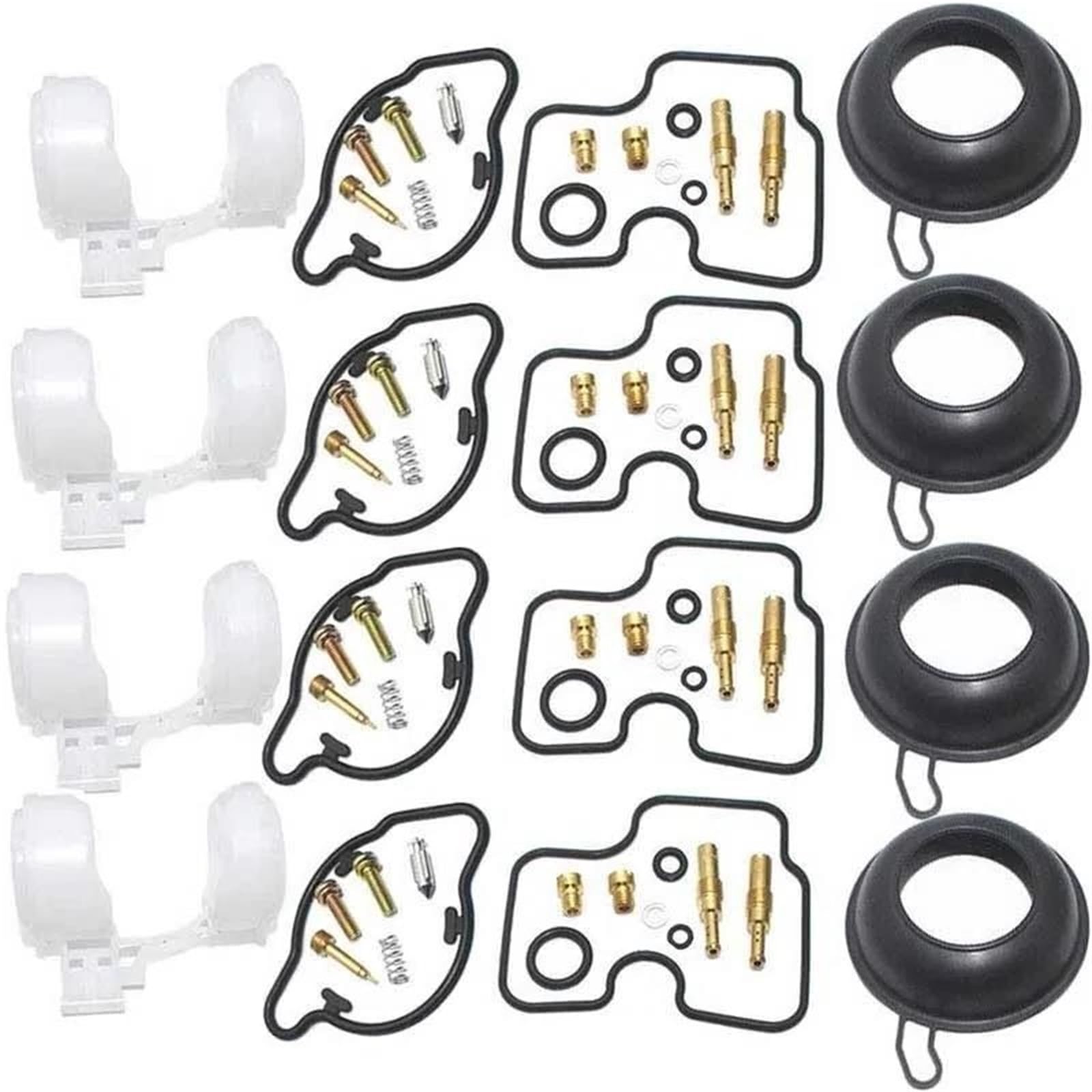 guarnizione di tenuta Kit Riparazione Carburatore Moto 4X Galleggiante A Membrana Per CBR600F2 1991-1994 CBR 600 CBR600 F2