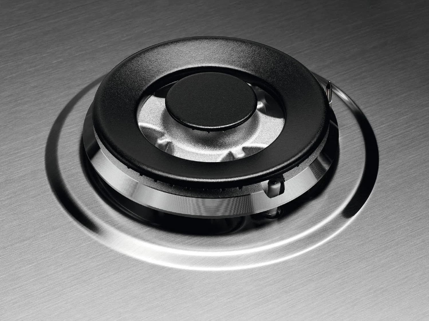 AEG HGB75400SM Slim Line Piano Cottura a Gas, 75 cm, 5 Fuochi, Acciaio Inox