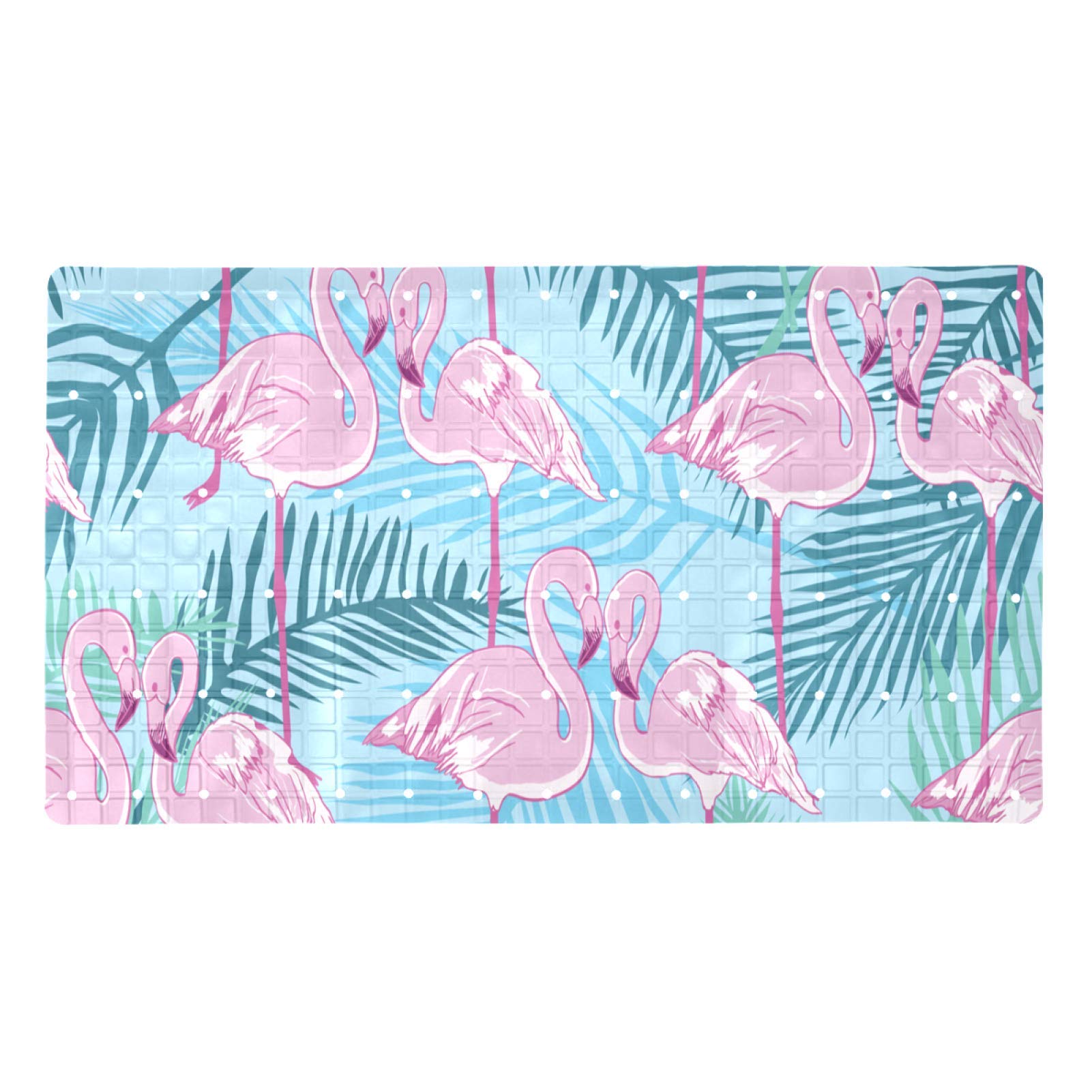 Tapis de bain antibactérien à ventouse puissante anti-glisse