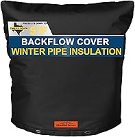 Vista 10 de Cubierta para prevención de reflujo aislada (5˚F) con tela gruesa de 7 capas, 14" de ancho x 18" de alto con capa de papel de aluminio cubierta