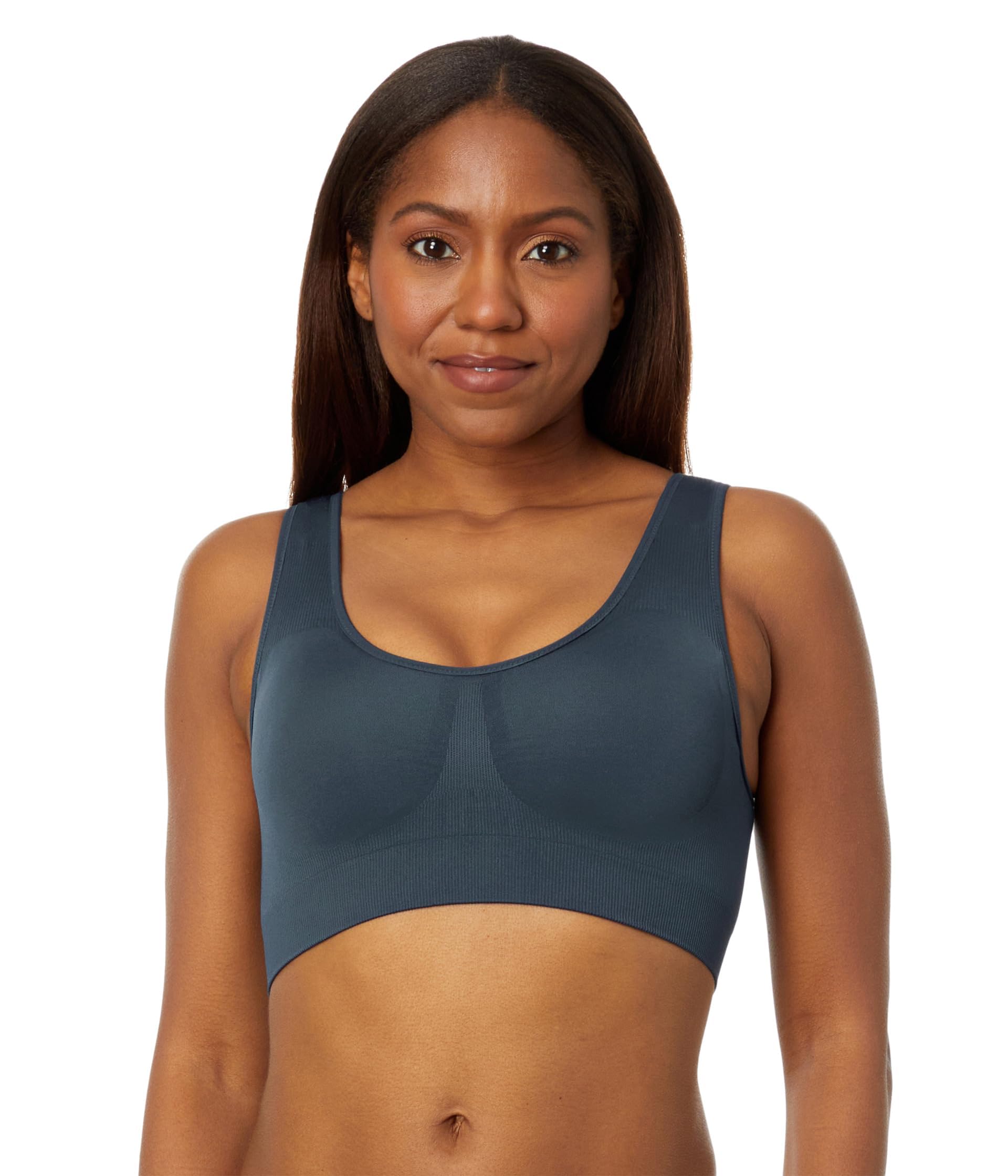 (SIZE XL )SPANX® Breast of Both Worlds Reversible Wireless Bra in Very Black/Barely at Nordstrom, Size Medium
