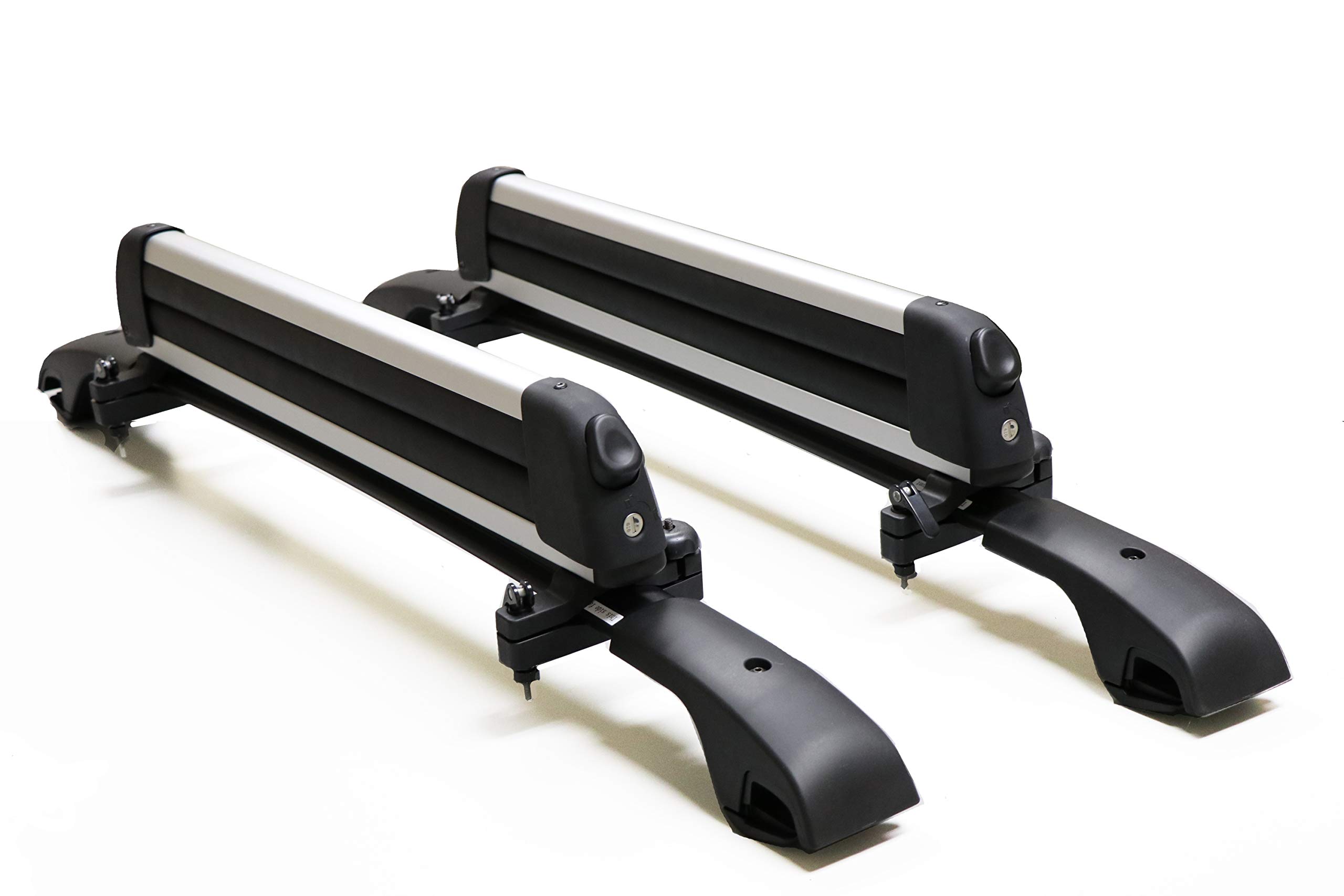 BRIGHTLINES Crossbars & Ski Rack for 4 Skis or 2 Snowboards Combo Compatible with 2024 2025 Subaru Crosstrek & Crosstrek Wilderness 2022 2023 2024 2025 Outback Wilderness