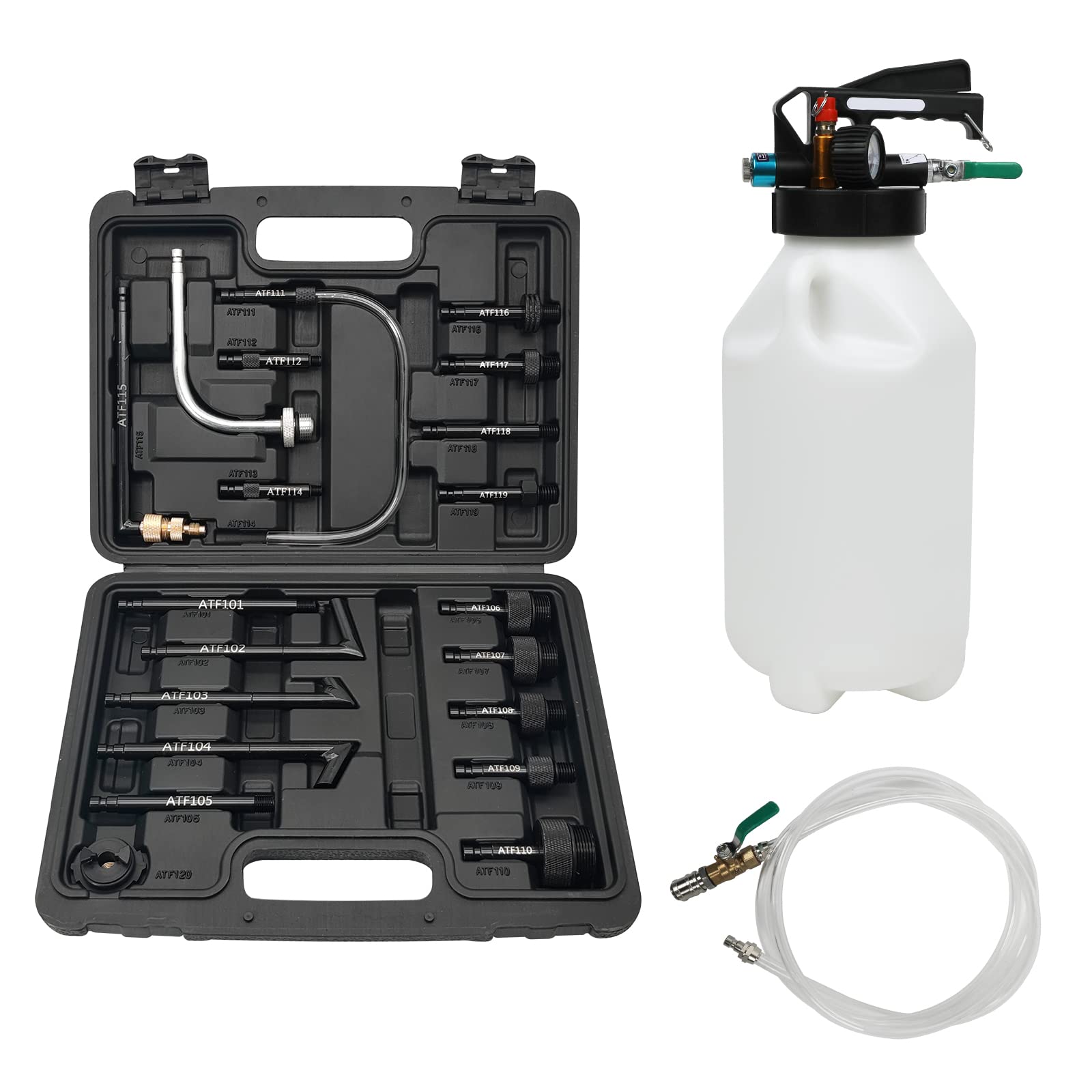 Photo 1 of FXTUL Transmission Fluid Pump, 8L Pneumatic Transmission Oil Extractor Pump Set