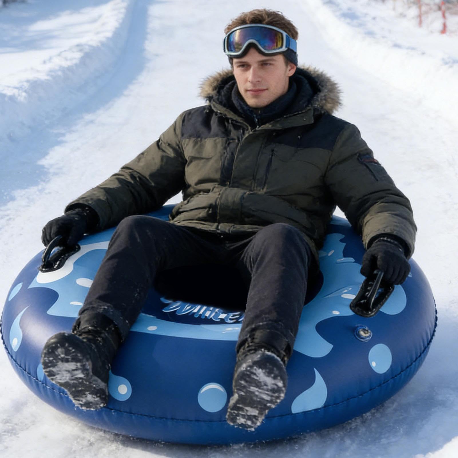 Luge De Neige d'hiver Interactifs Et Gonflables en Matière PVC