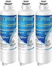 ICEPURE Refrigerator Water Filter Replacement for Bosch Ultra Clarity Pro BORPLFTR50, BORPLFTR55, 11032531, 12033030, 12028325, 11025825, B36CT80SNS, B36CL80ENS, WFC100MF, WFS200MF, RA450022, 3PACK